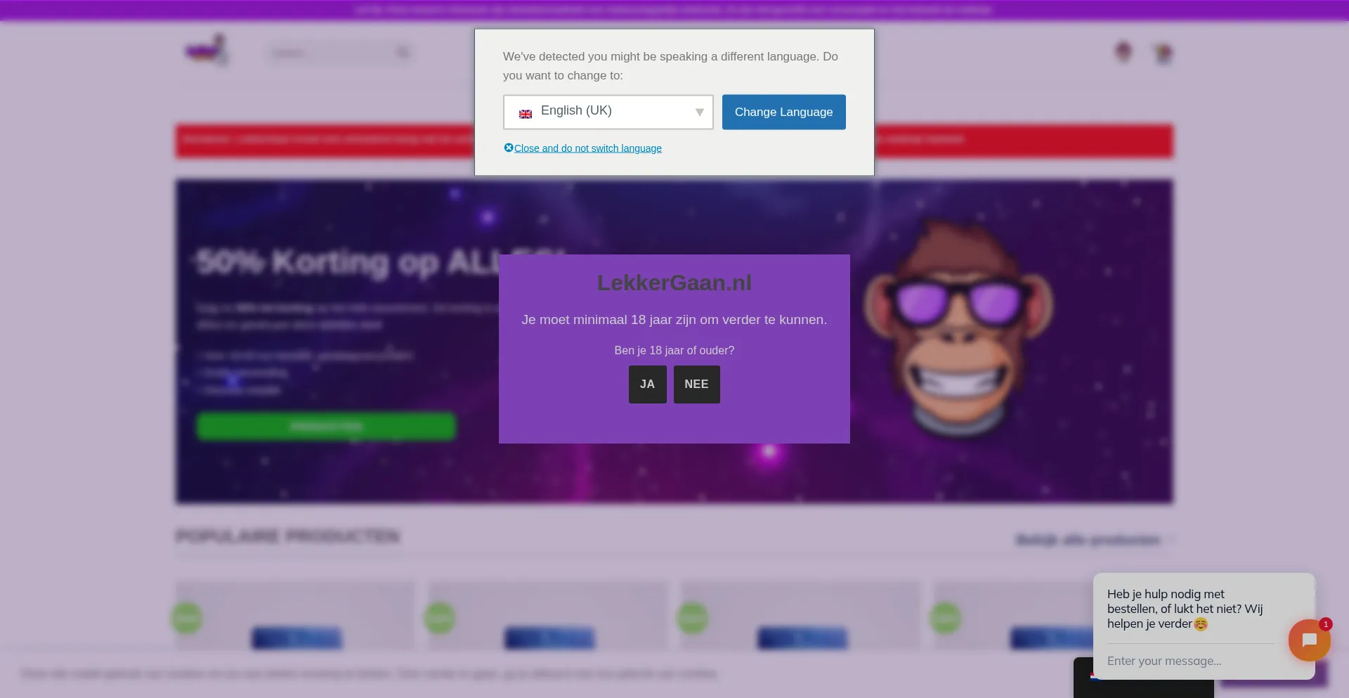 Lekkergaan.nl 安全可靠吗？