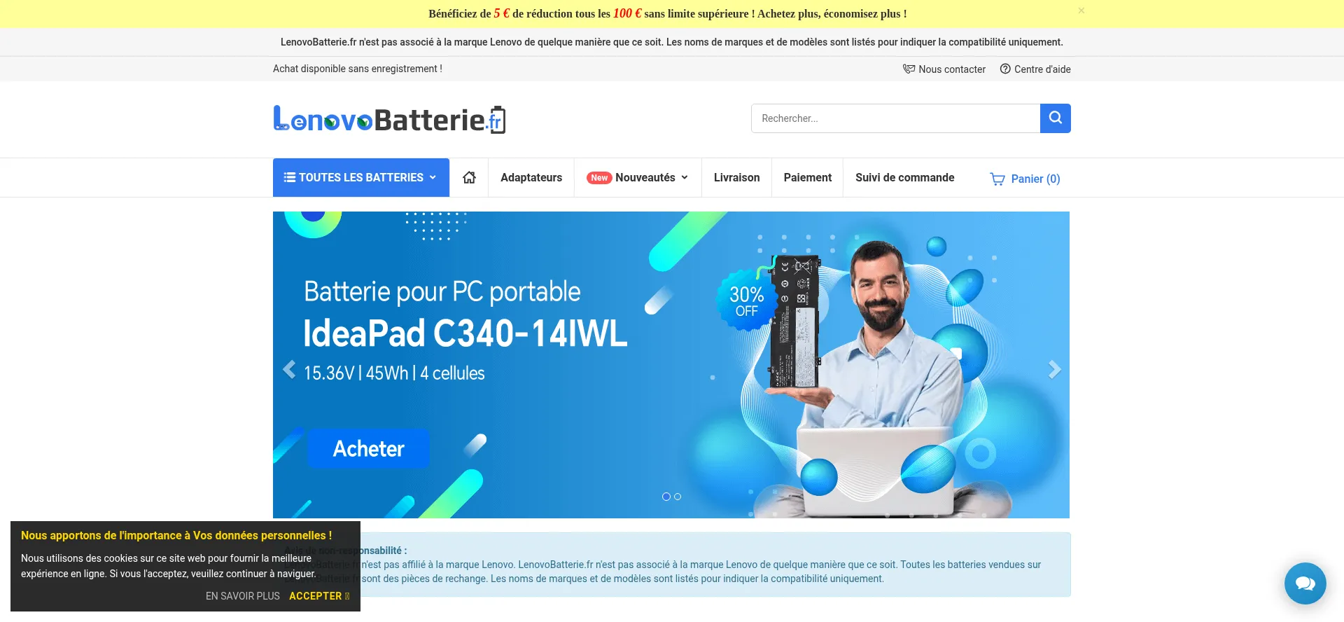 Lenovobatterie.fr