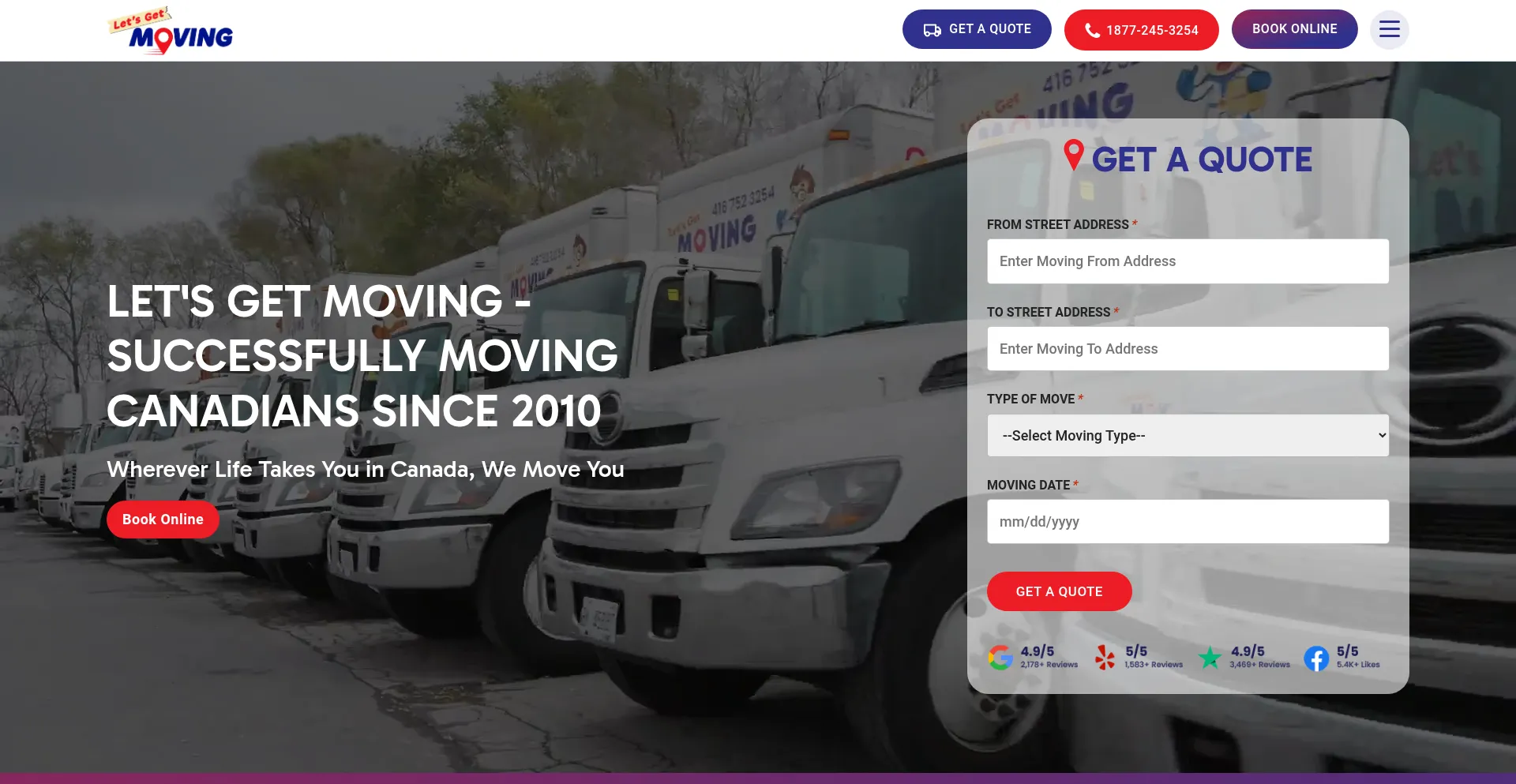 Letsgetmovingcanada.com