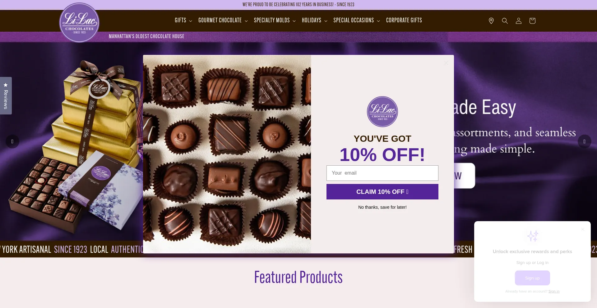 Li-lacchocolates.com