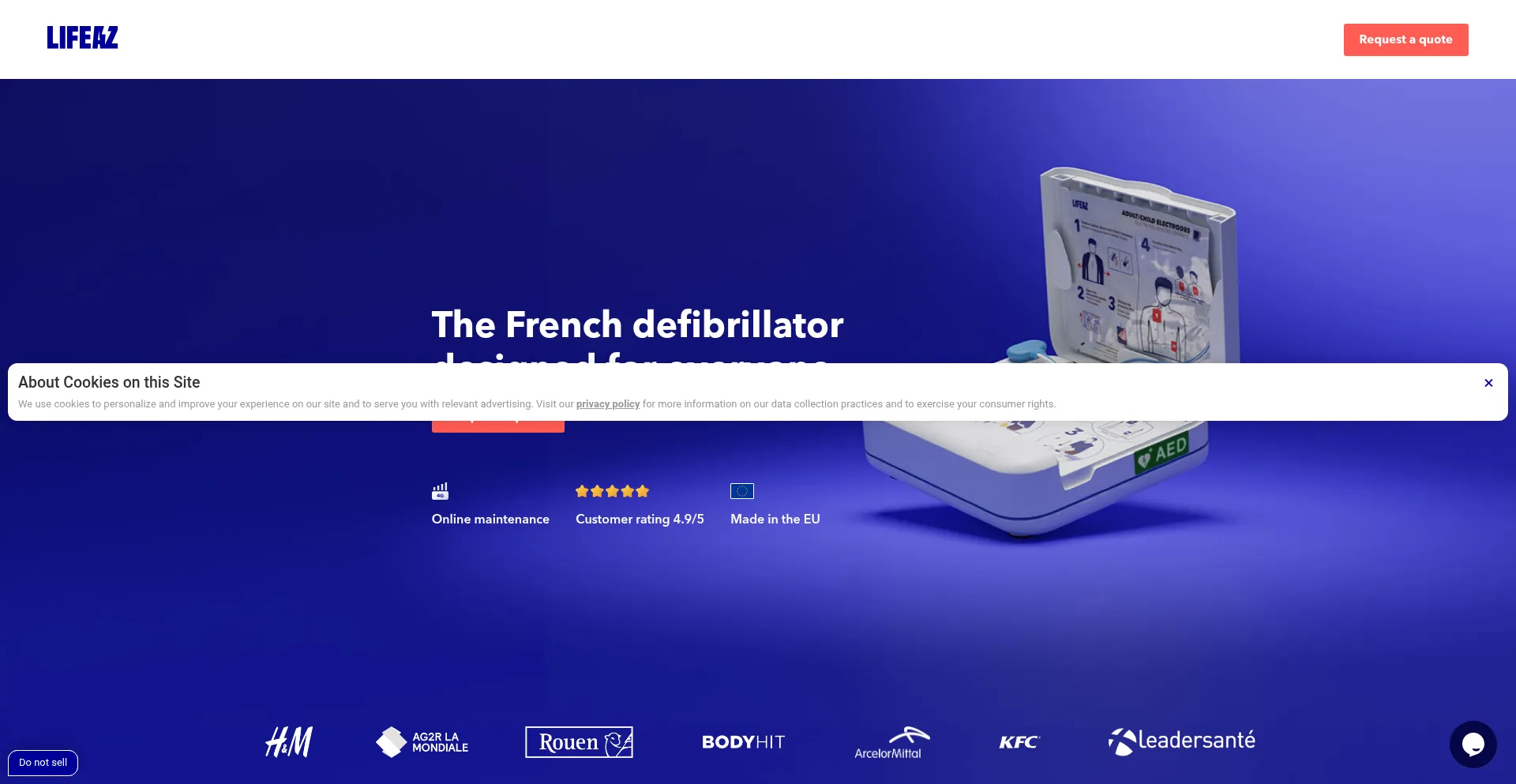 Lifeaz.co Screenshot