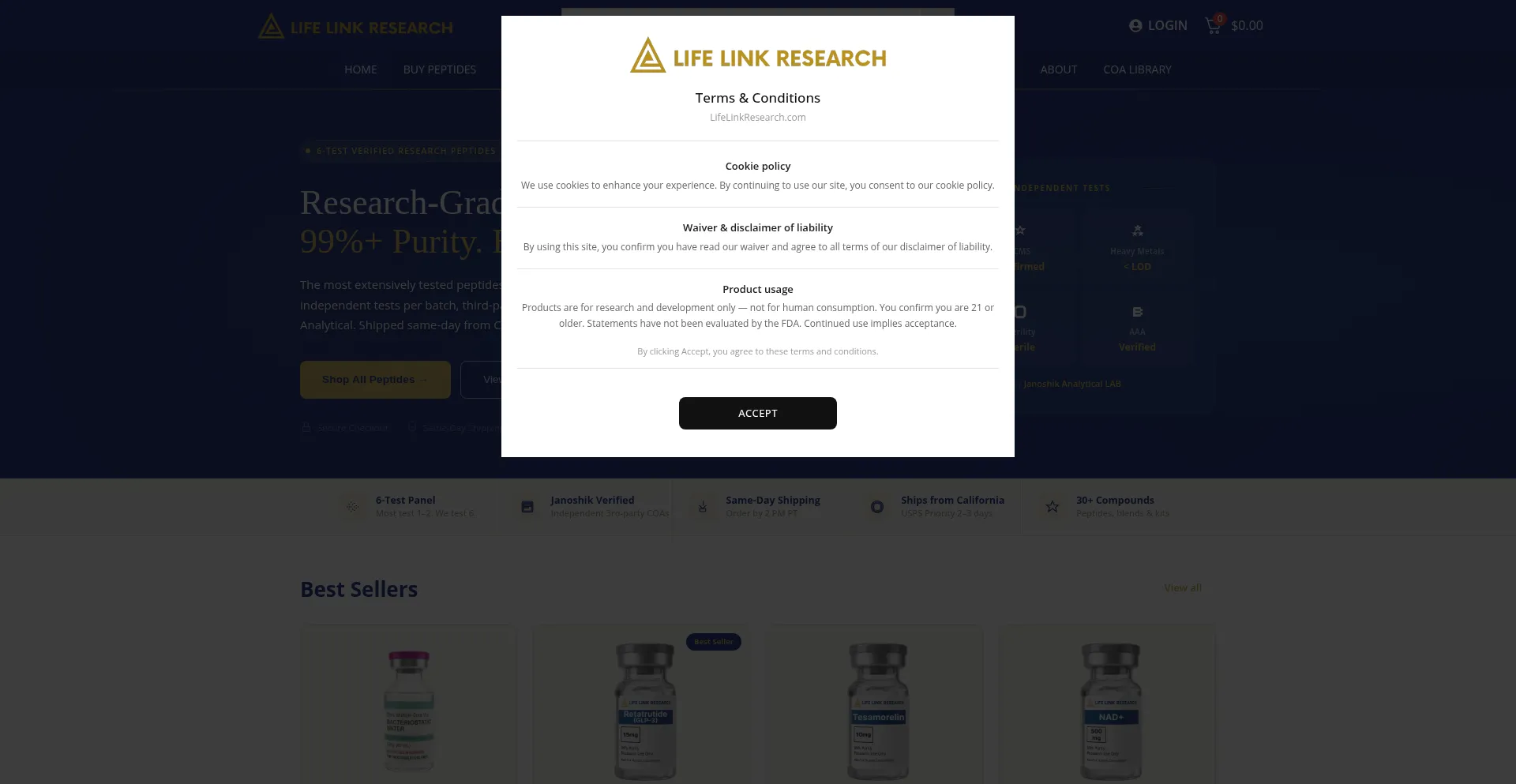 Lifelinkresearch.com