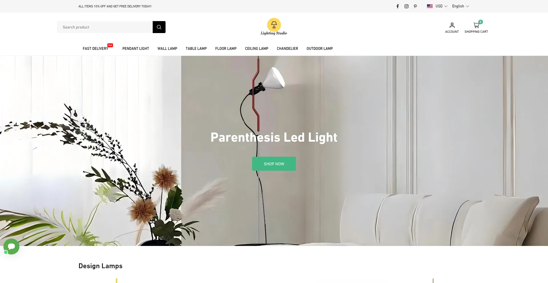 Lightingstudioberkeley.com Screenshot