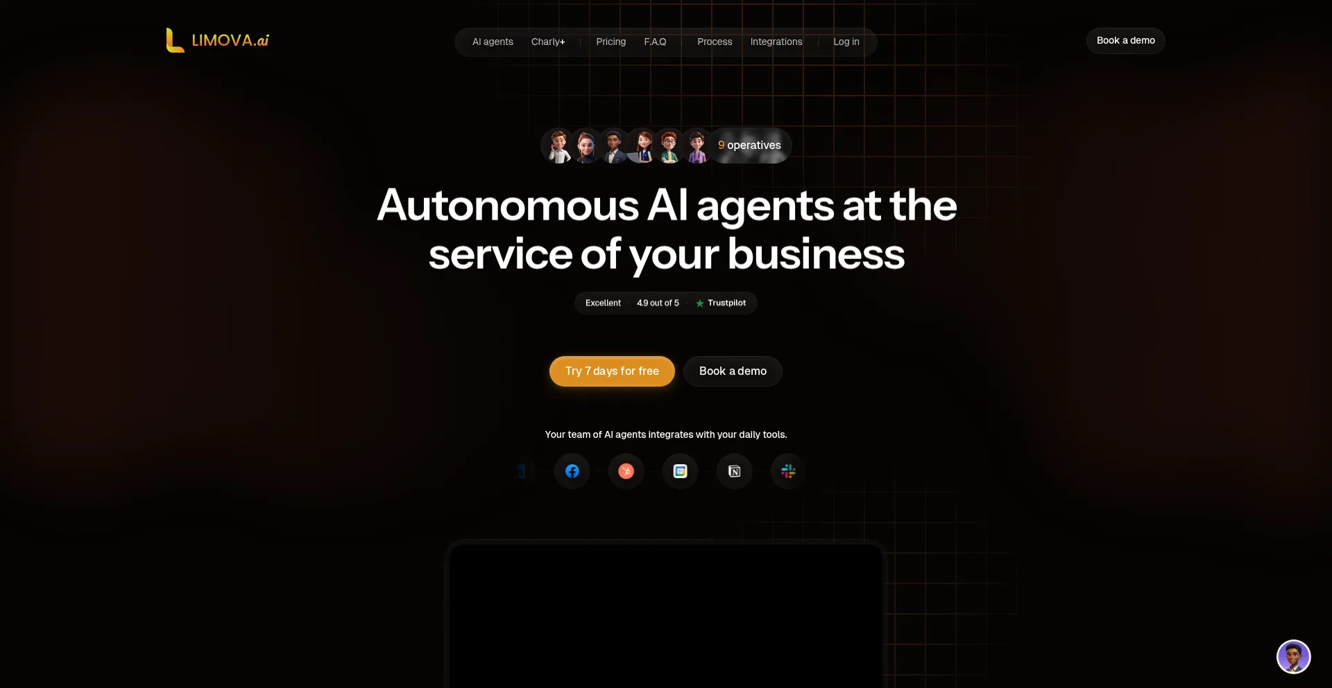 Limova.ai Screenshot