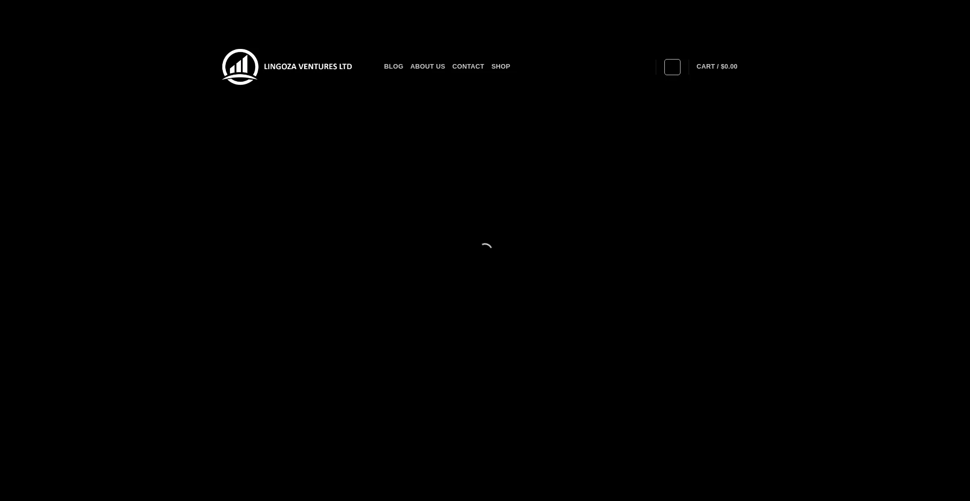 Website screenshot of Lingozaventures.com