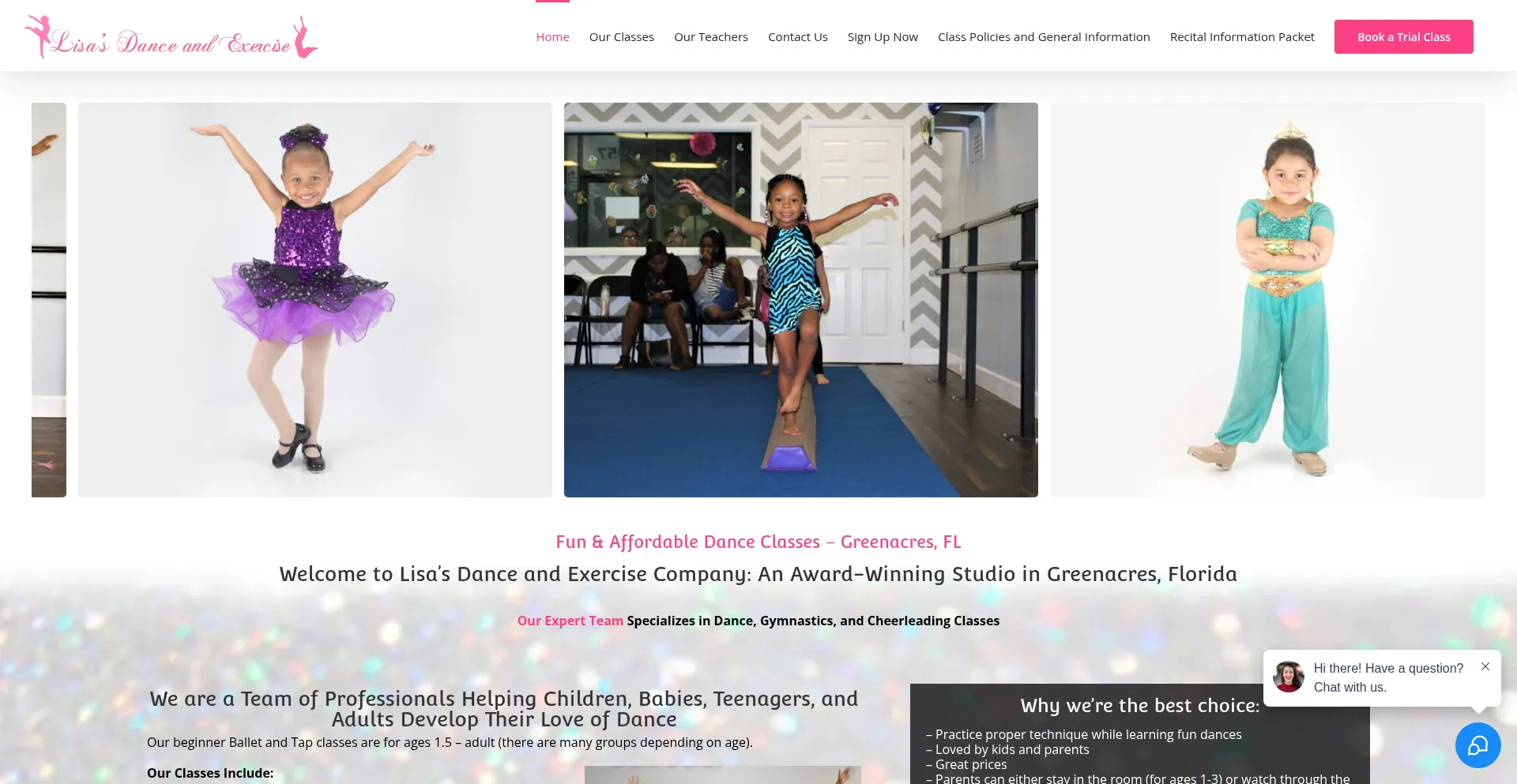 Lisasdanceandexercise.com