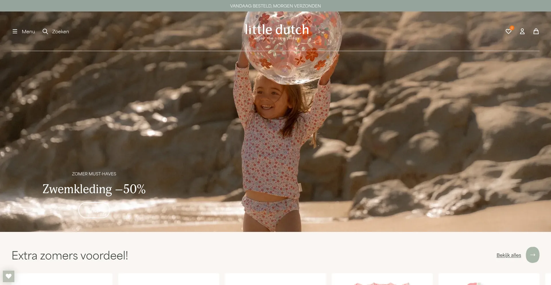 Website screenshot of Little-dutch.com