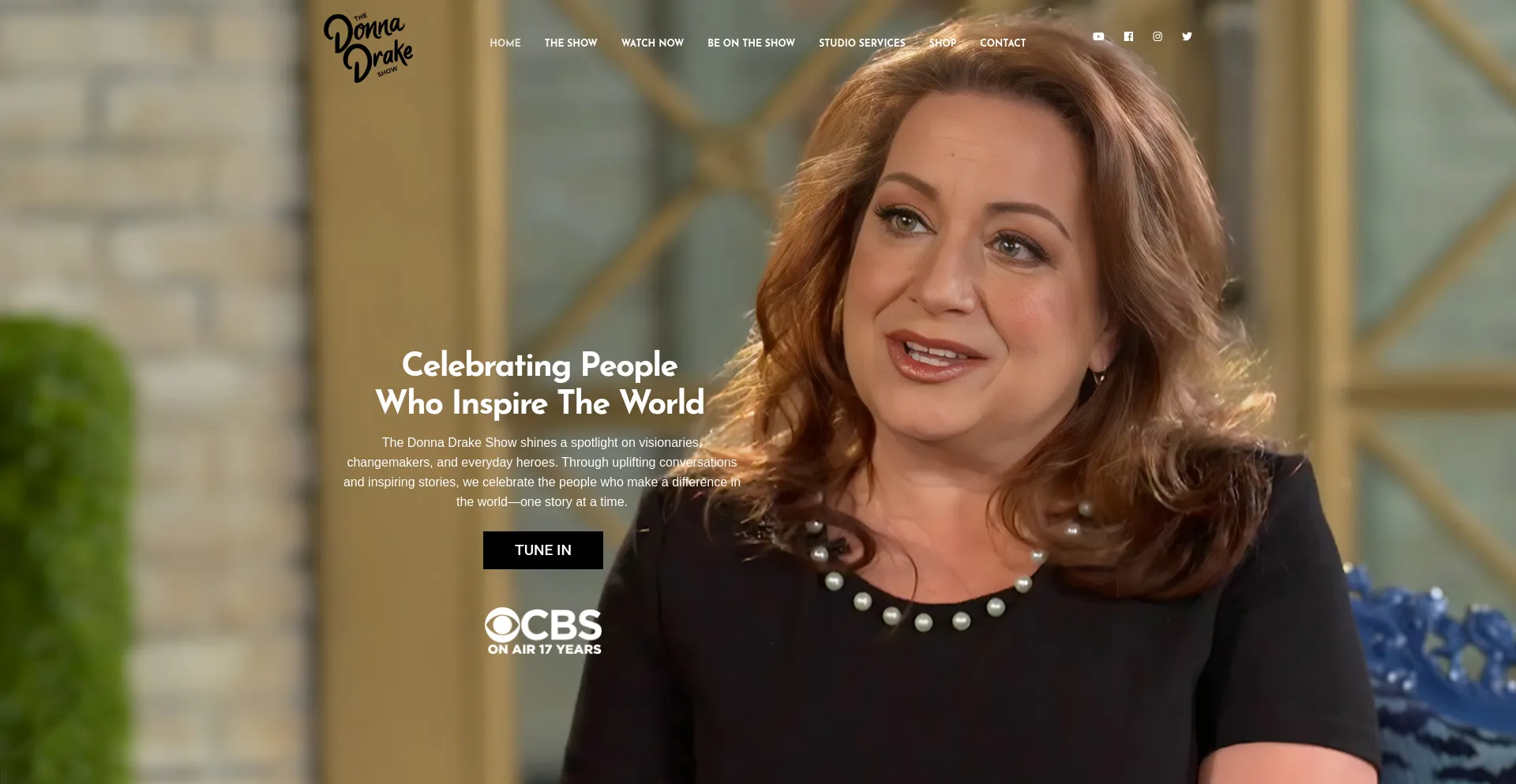 Website screenshot of Liveituptvshow.com
