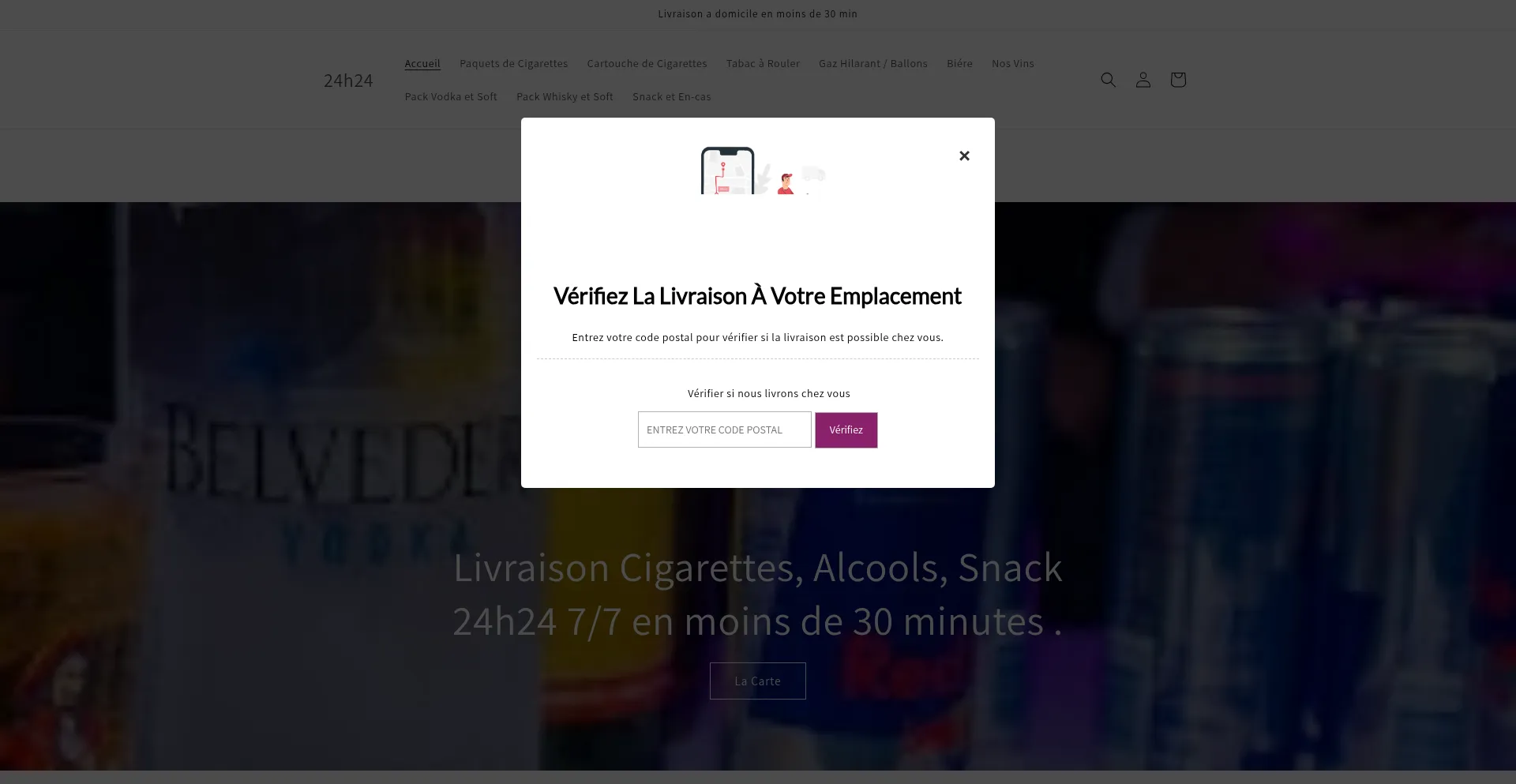 Livraison-apero-cigarette.com 安全可靠吗？
