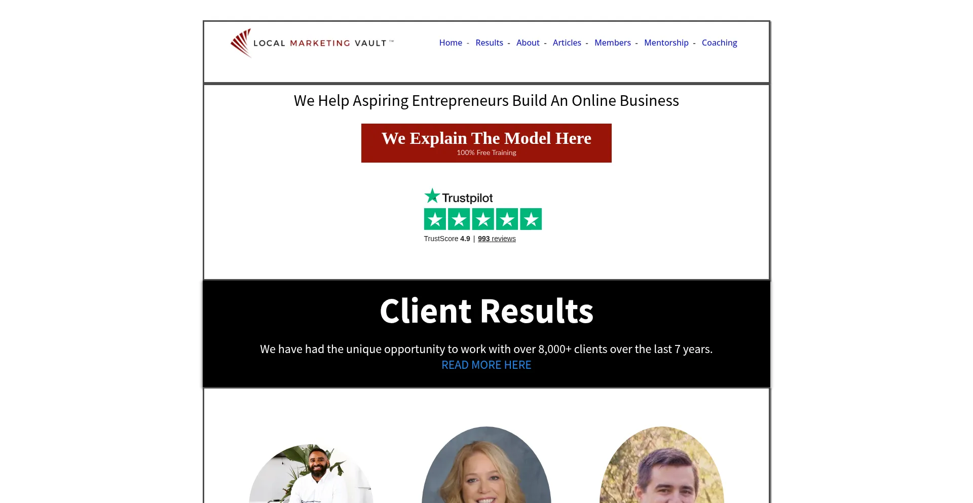 Localmarketingvault.com 安全可靠吗？