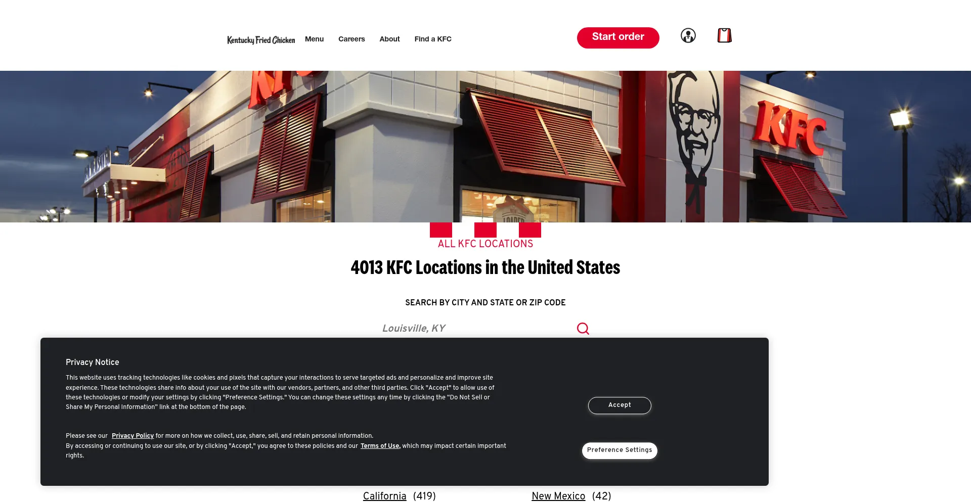 Locations.kfc.com
