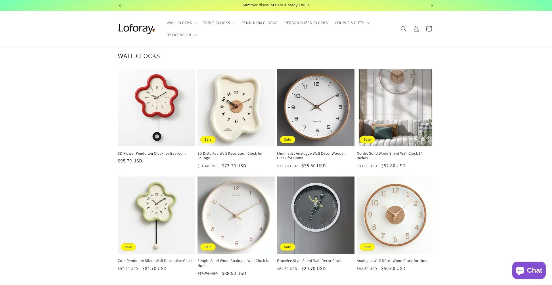 Loforay.com Screenshot
