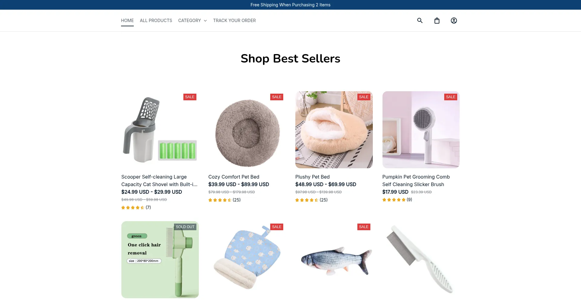 Lolopetshop.com Screenshot