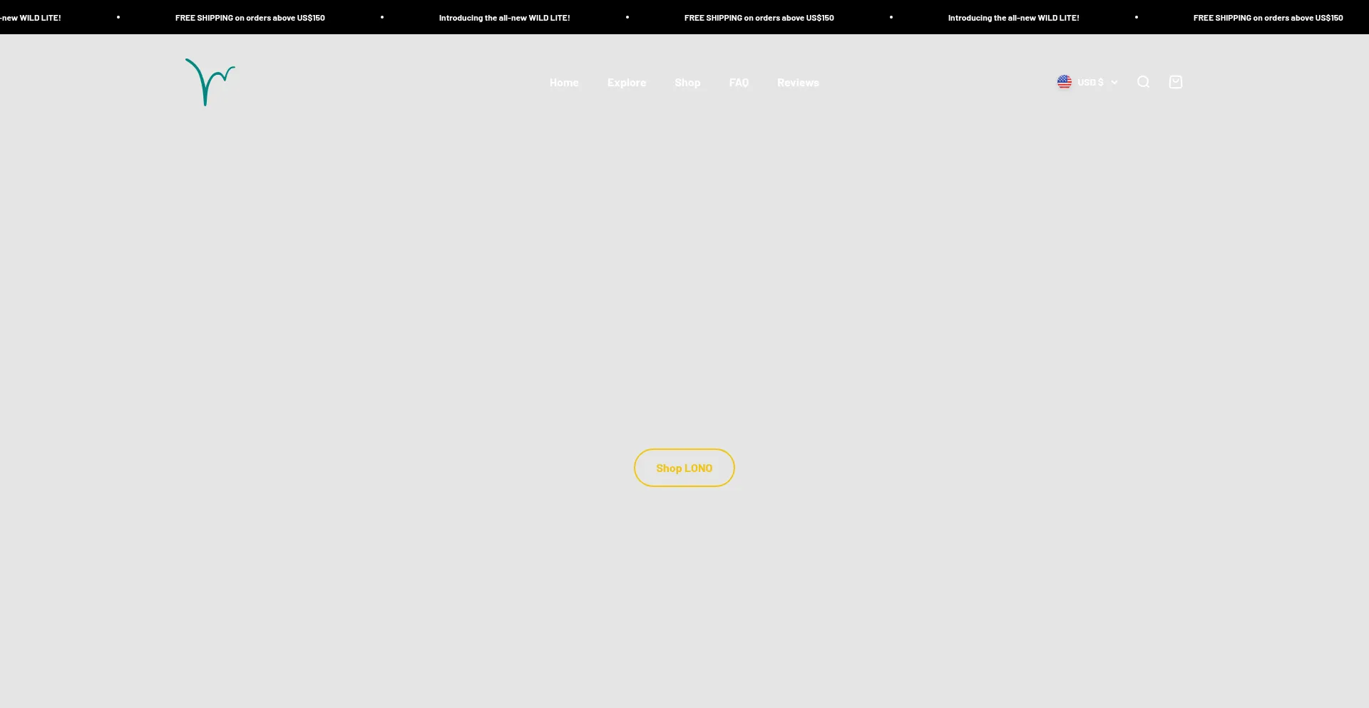 Lonowear.com Screenshot