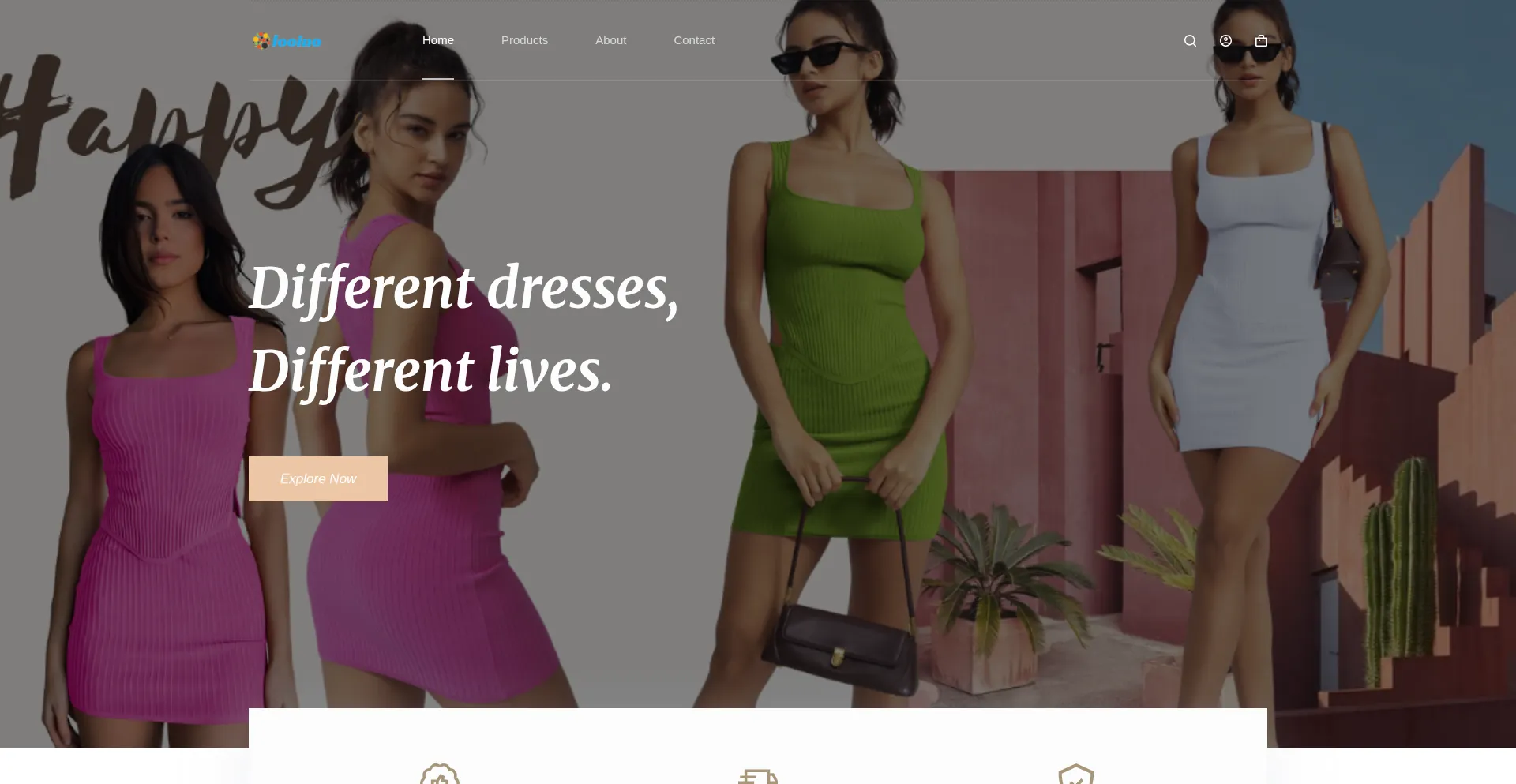 Website screenshot of Looino.com