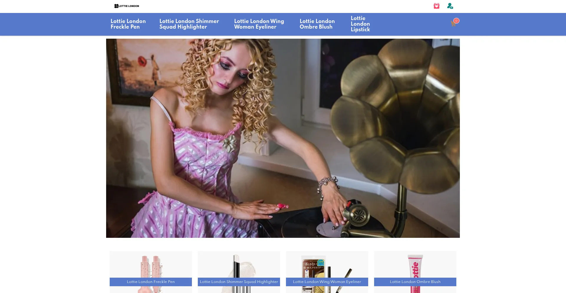 Website screenshot of Lottielondonfast.shop