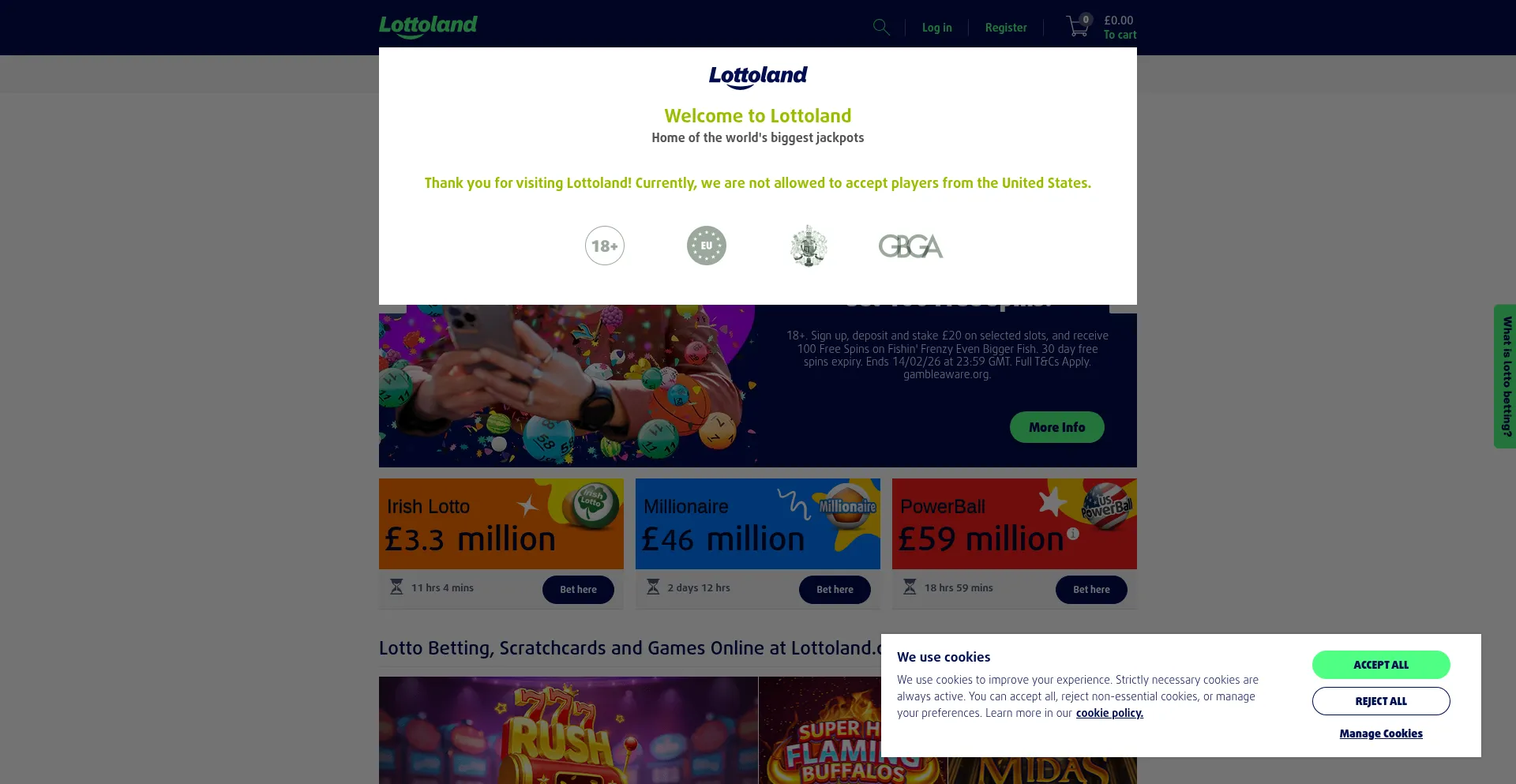 Lottoland.co.uk 安全可靠吗？
