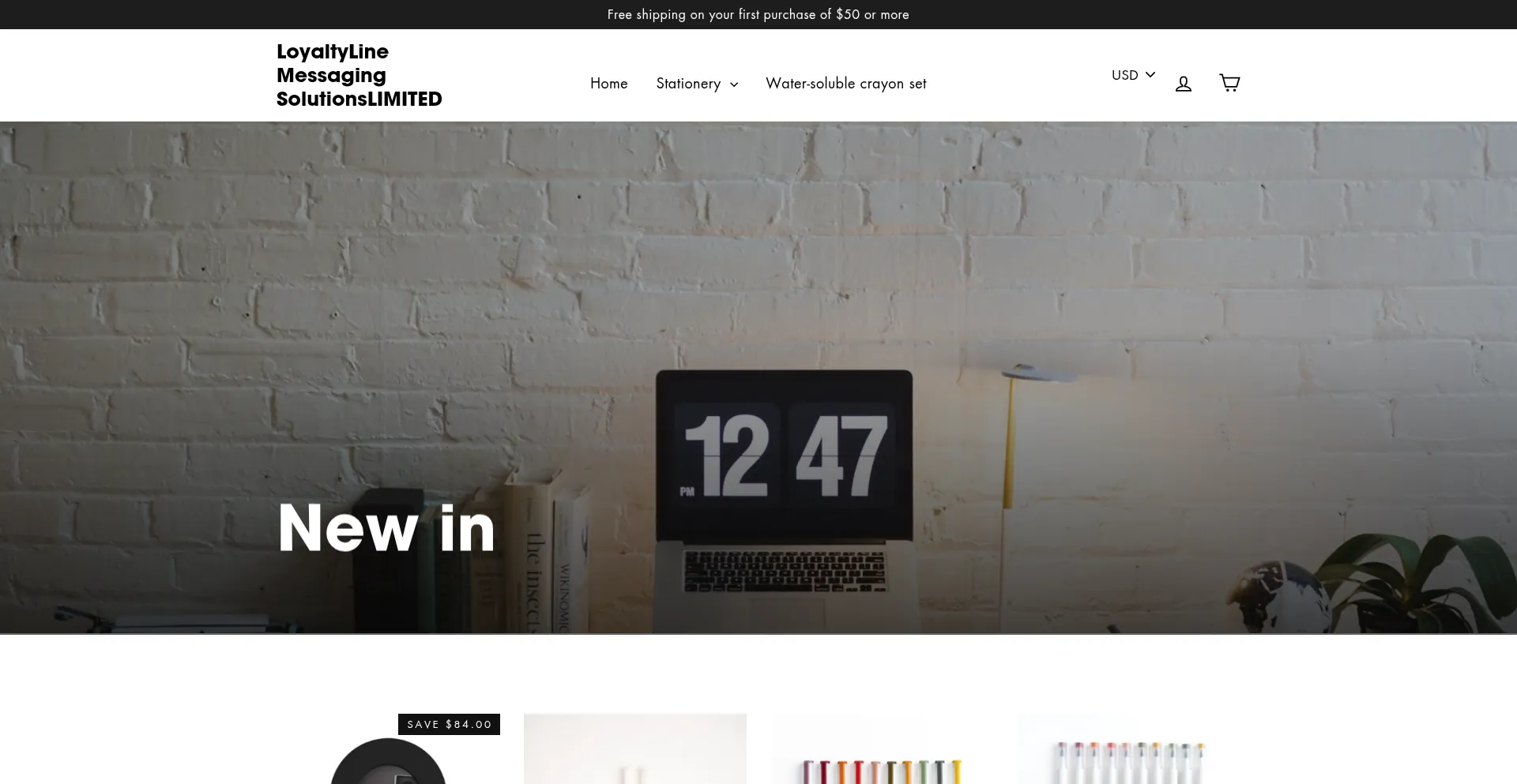 Website screenshot of Lotyine.com