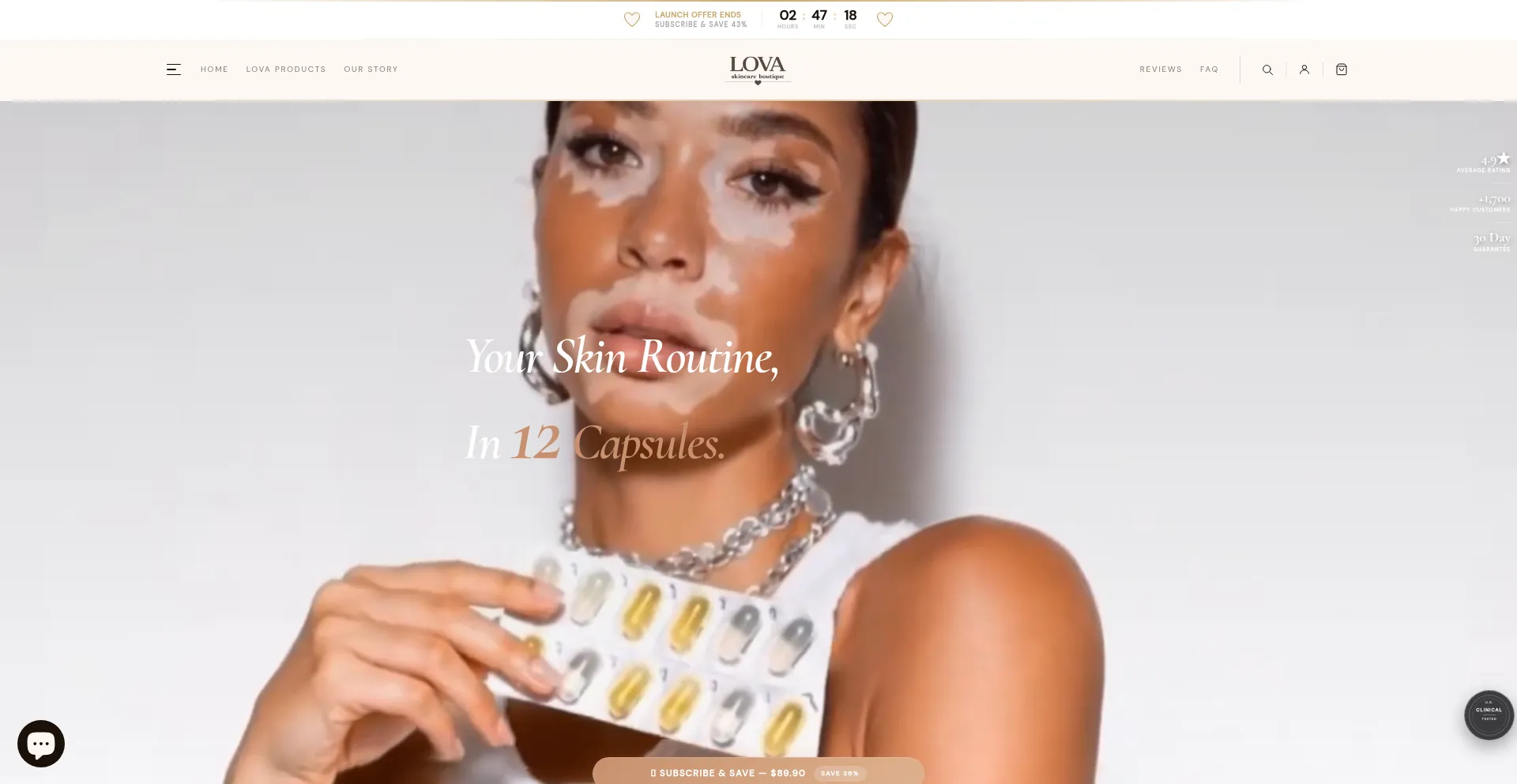Lova-skincare.com