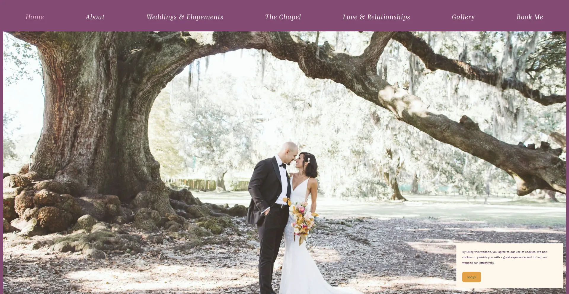 Website screenshot of Loveismycalling.com