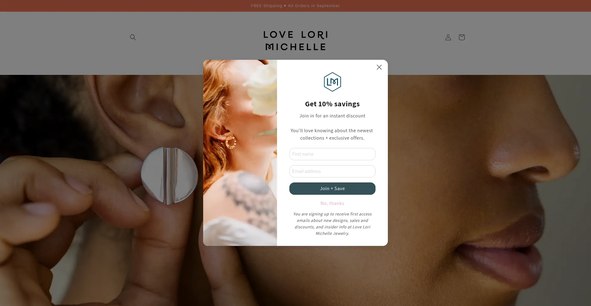 Lovelorimichelle.com Screenshot