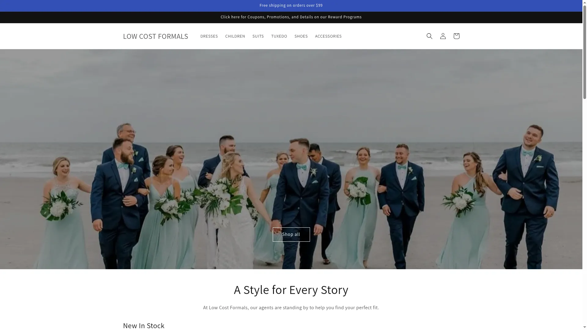 Lowcostformals.com
