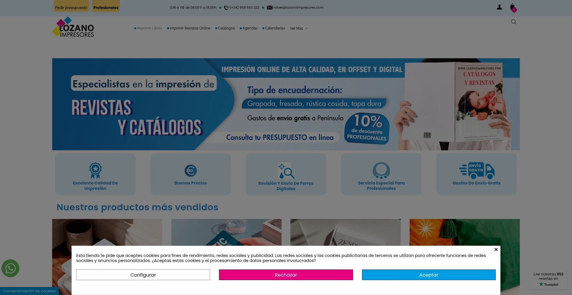 Lozanoimpresores.com