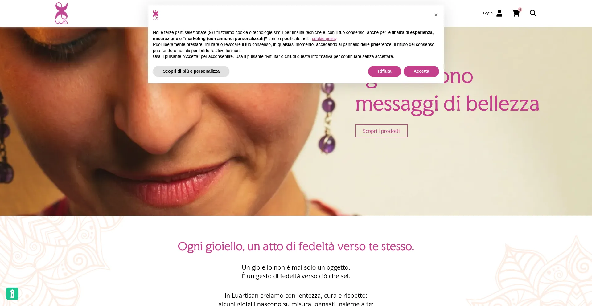 Luartisan.it Screenshot