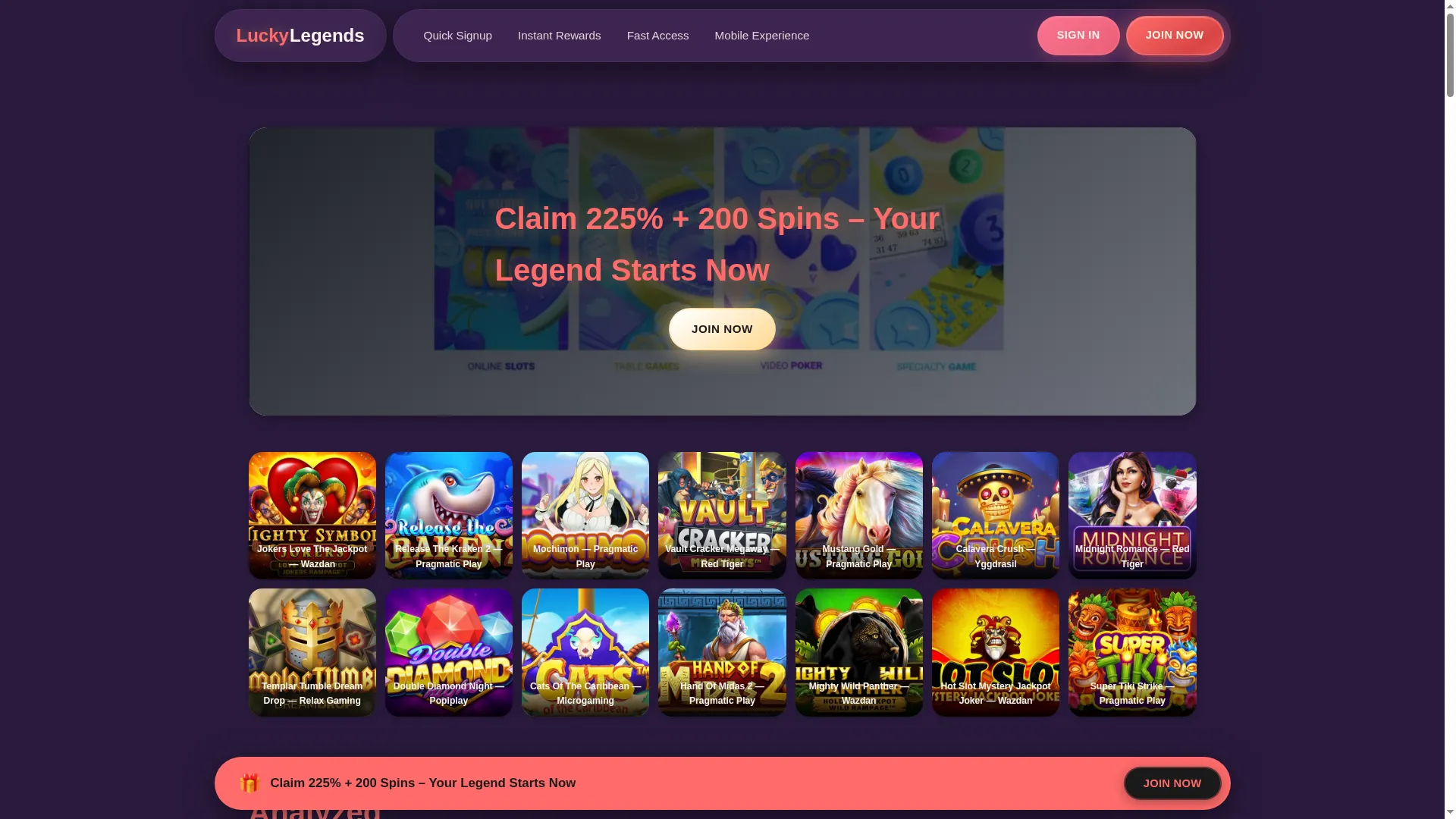 Lucky-legendscasino-ca.com