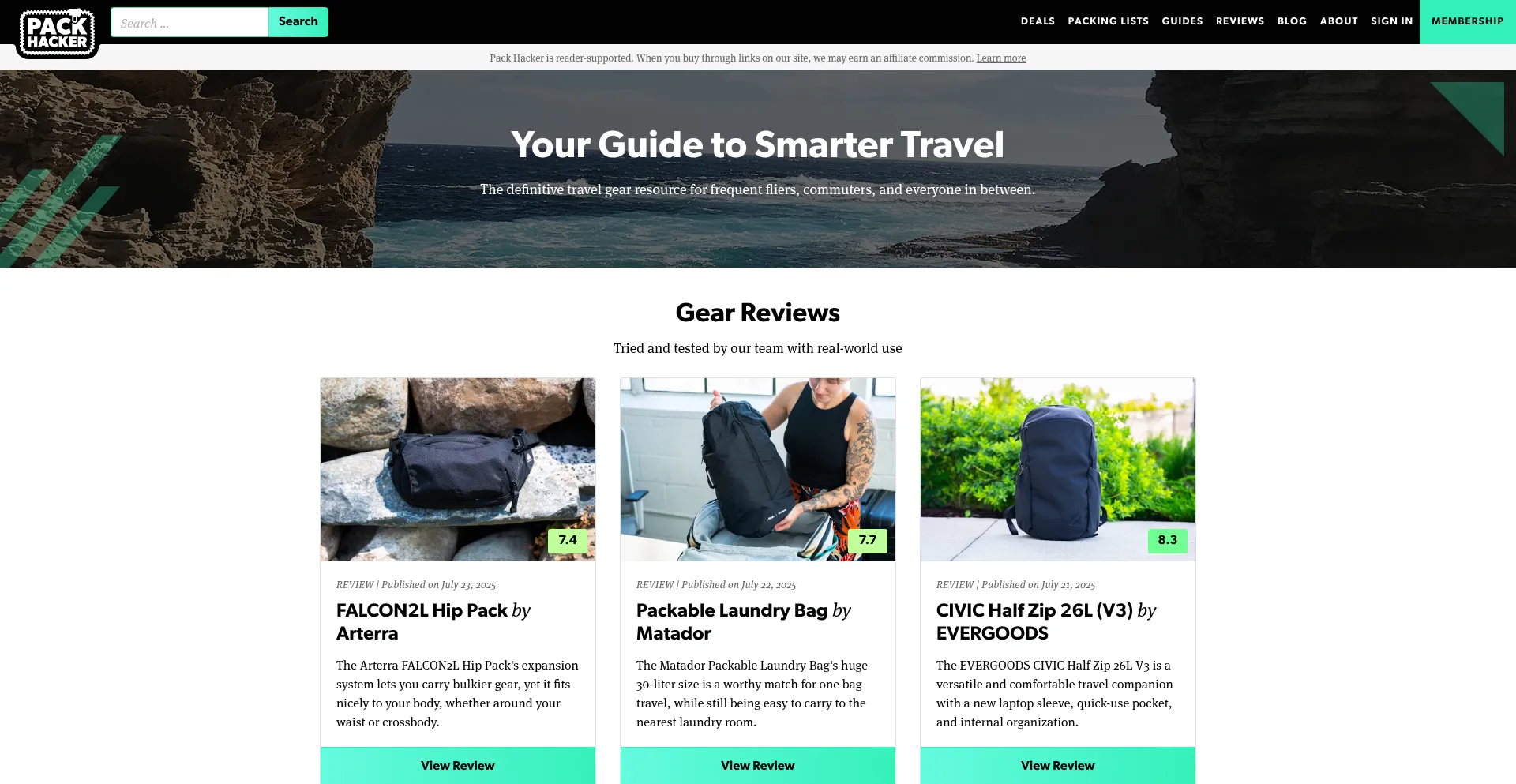Website screenshot of Luckybag-promo.info