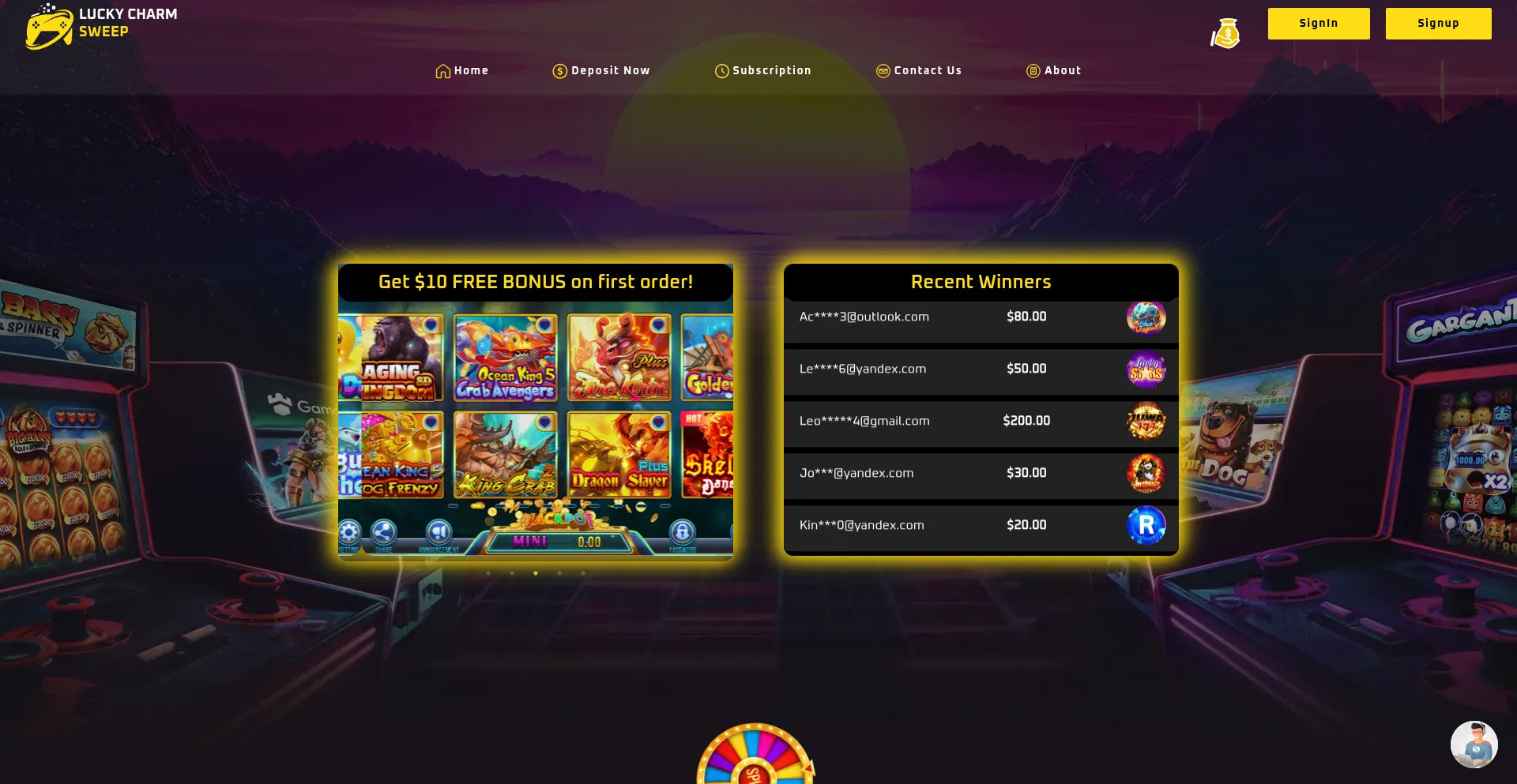 Luckycharmsweep.com 安全可靠吗？