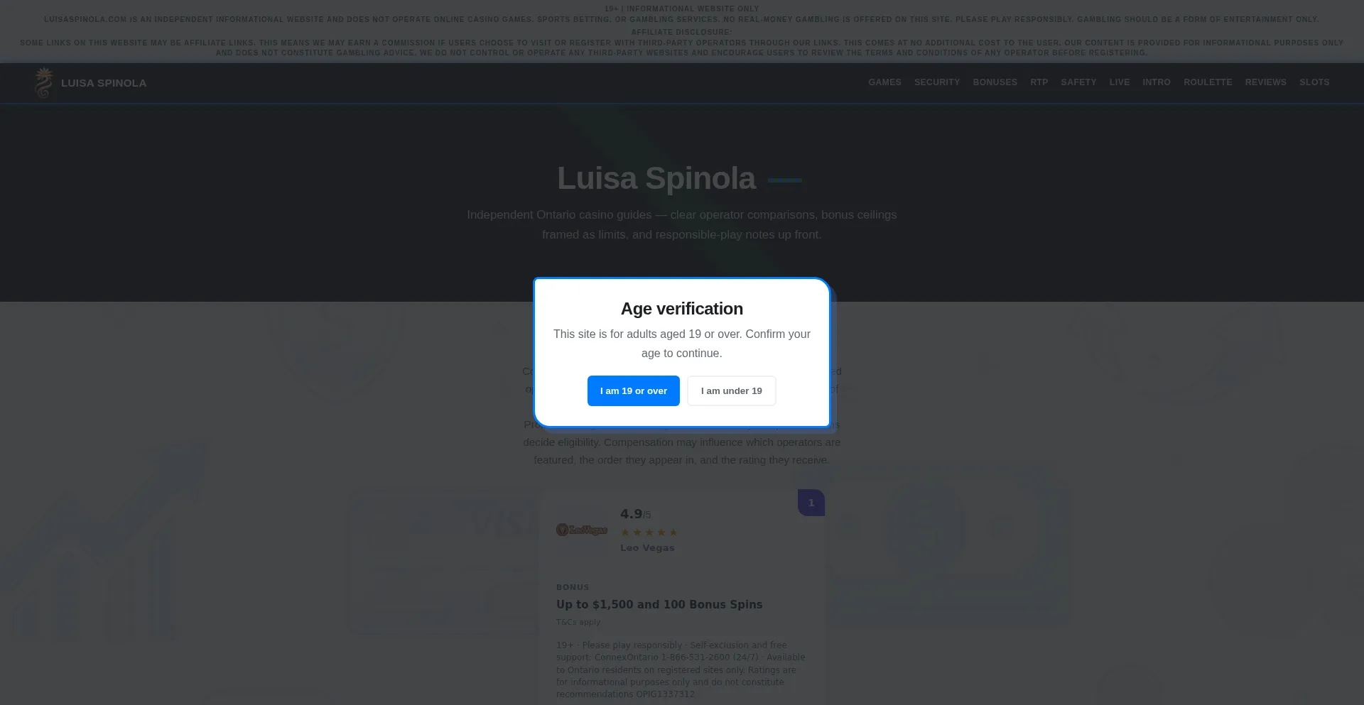 Luisaspinola.com