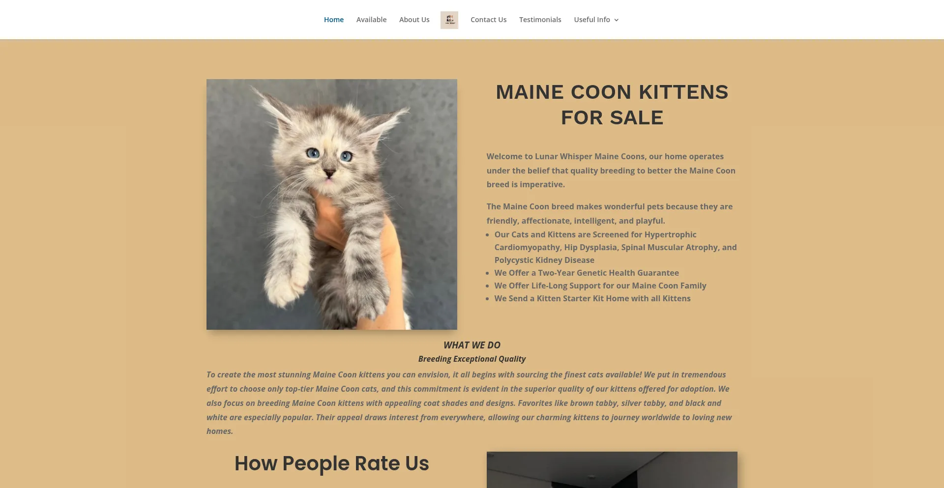 Lunarwhispermainecoons.store 安全可靠吗？