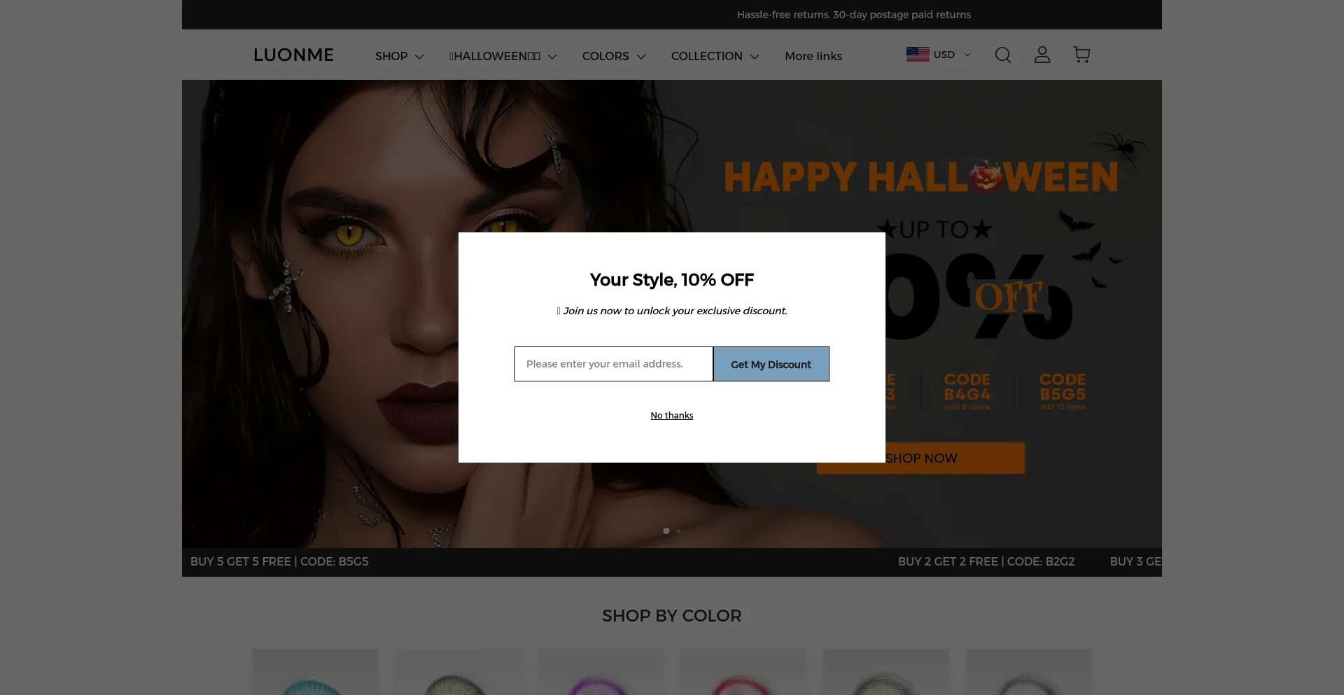 Luonme.com Screenshot