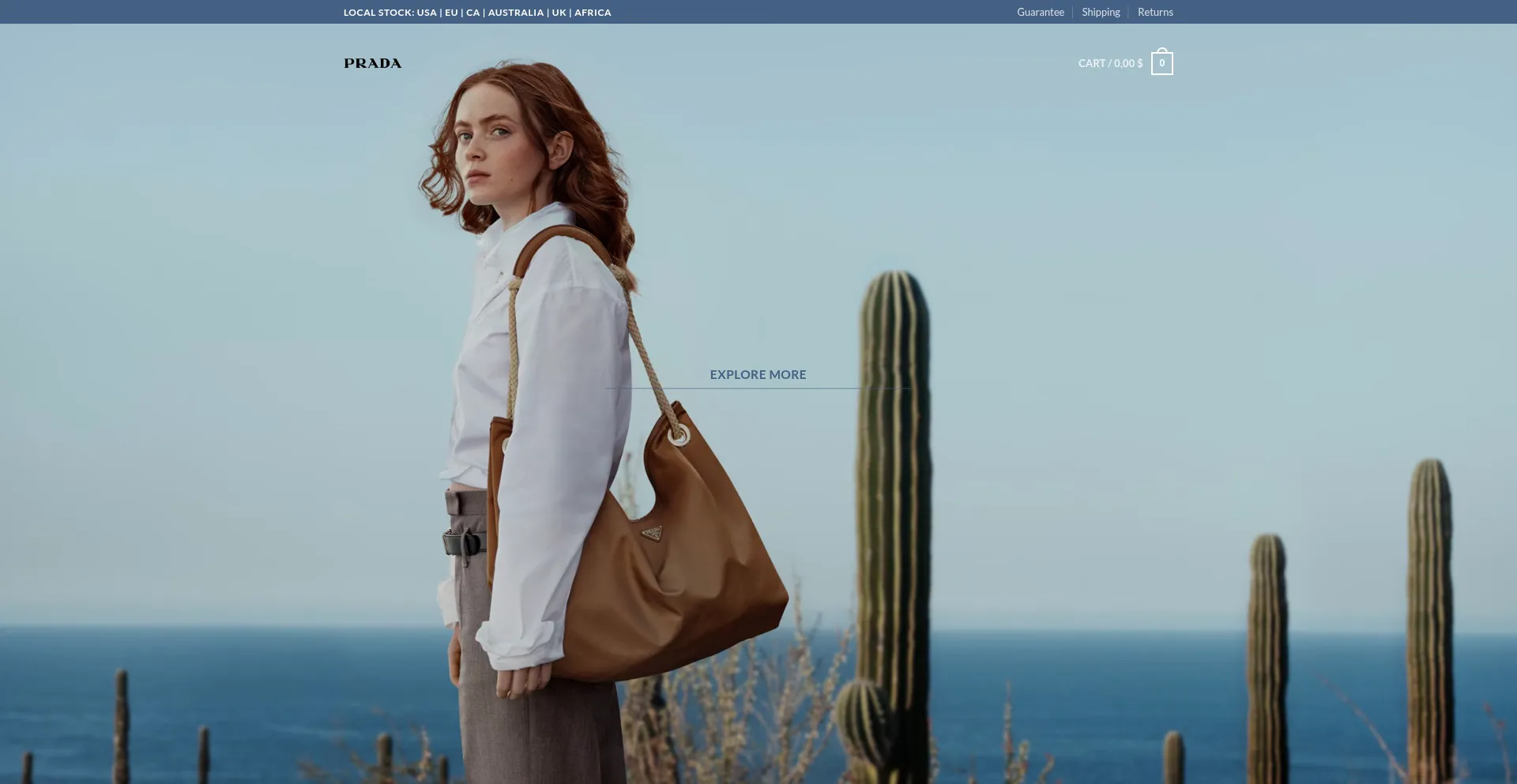 Website screenshot of Lushentic.store