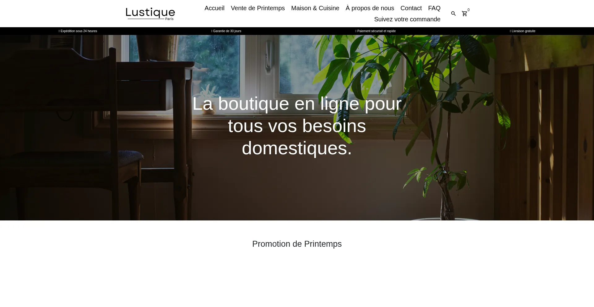 Lustique.fr Screenshot