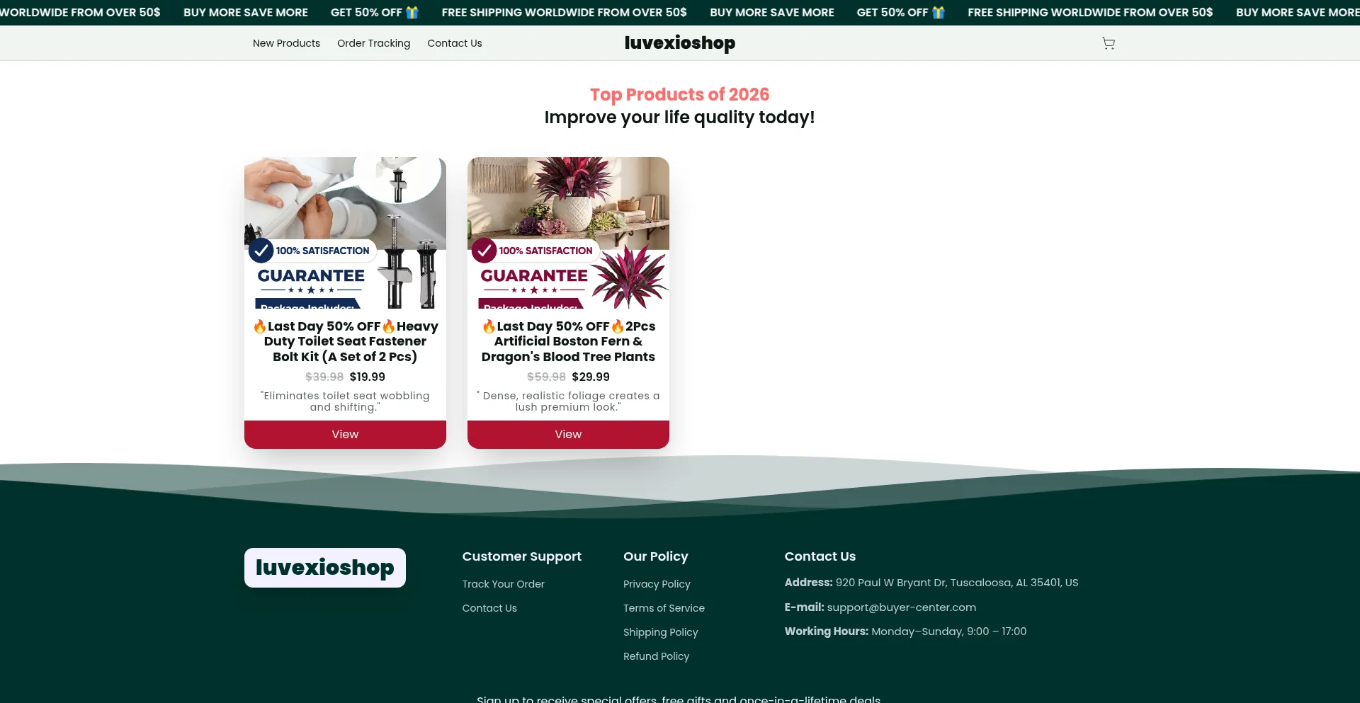 Luvexioshop.com
