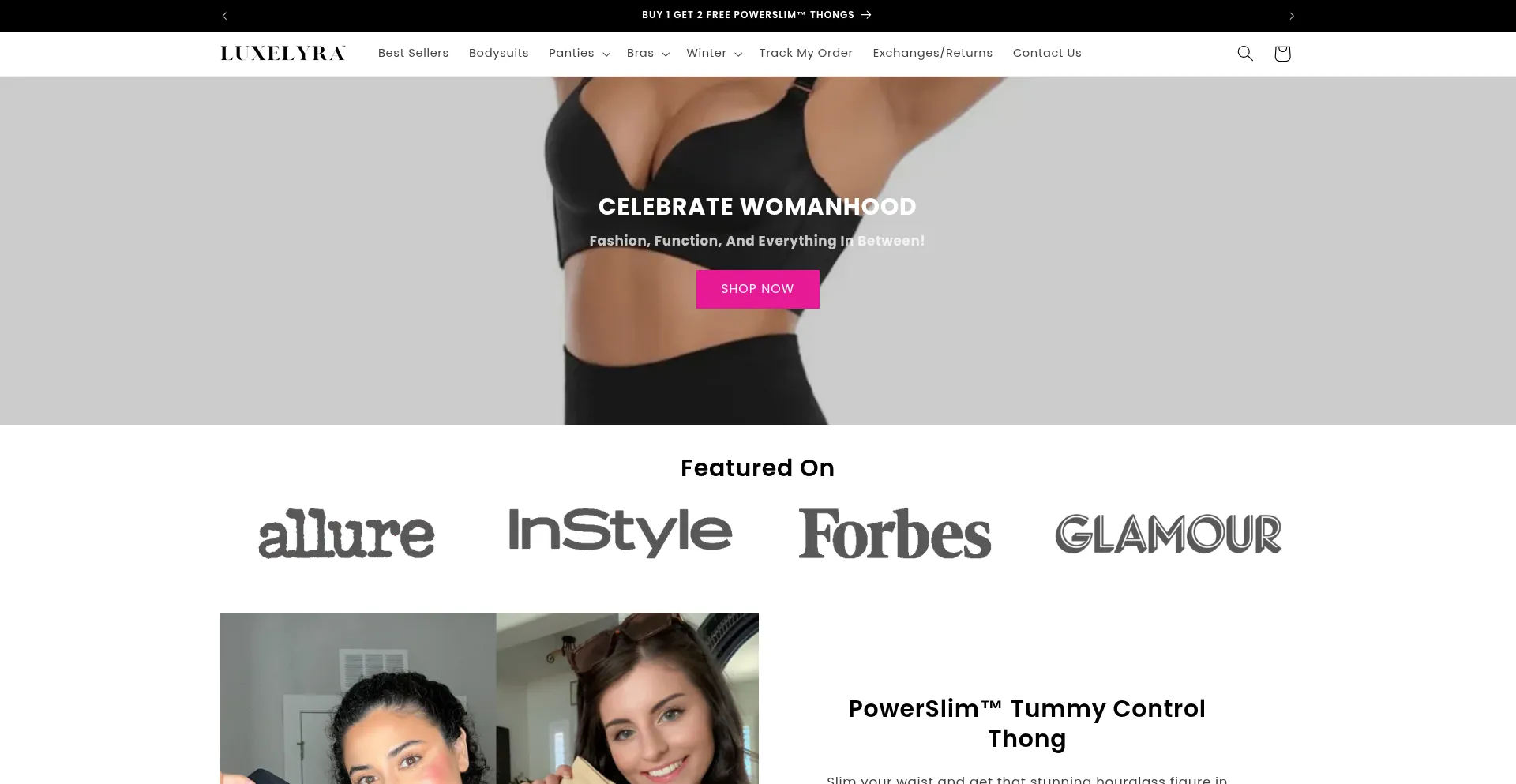Luxelyra.com Screenshot