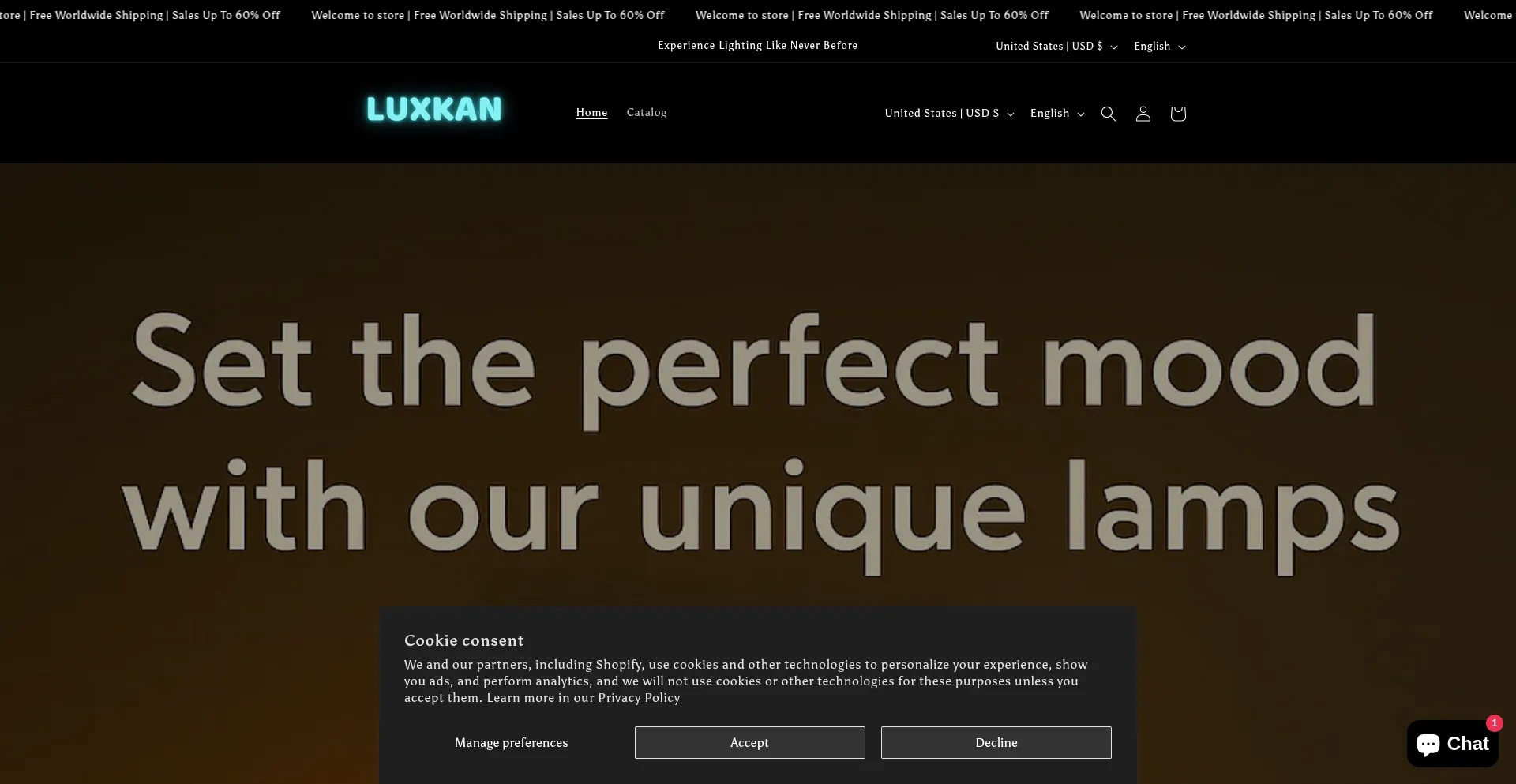 Luxkan.com Screenshot