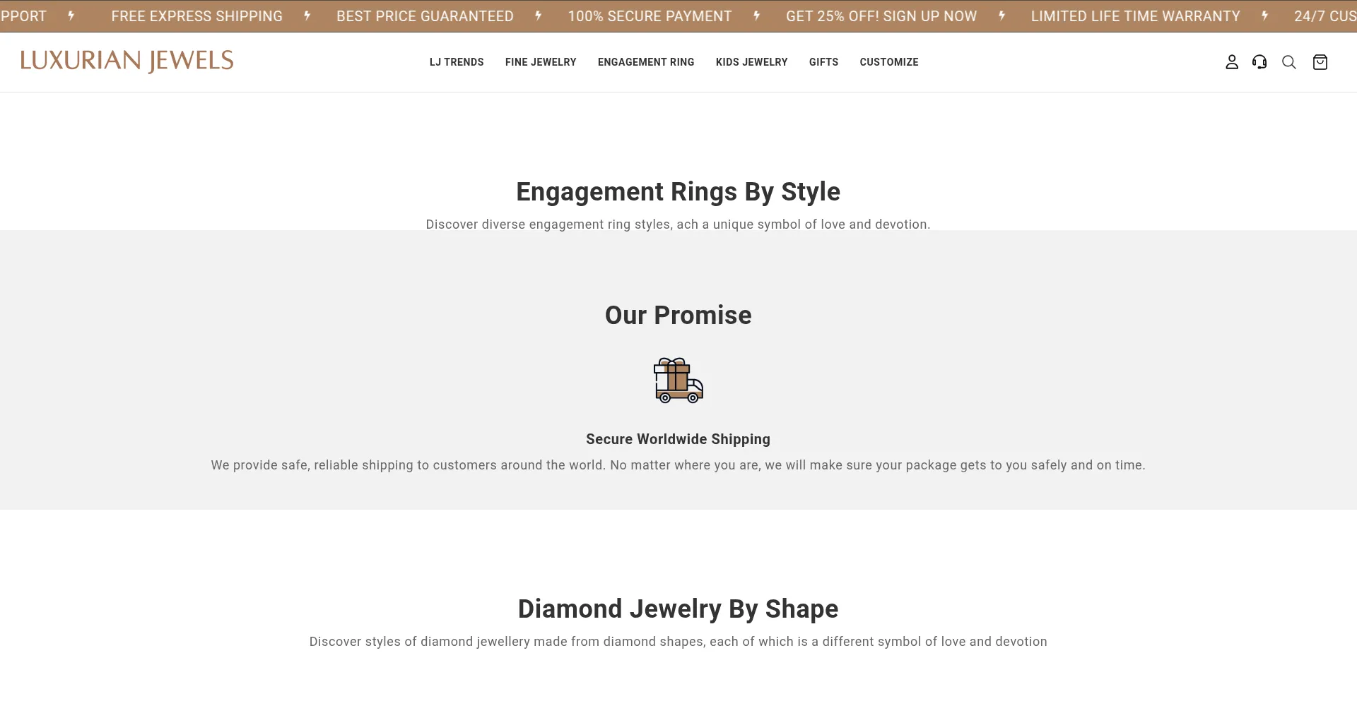 Luxurianjewels.com 安全可靠吗？