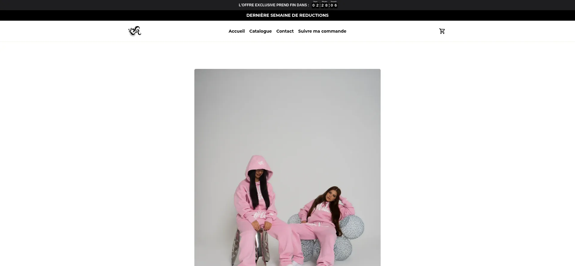 Website screenshot of Lvr-clothing.com