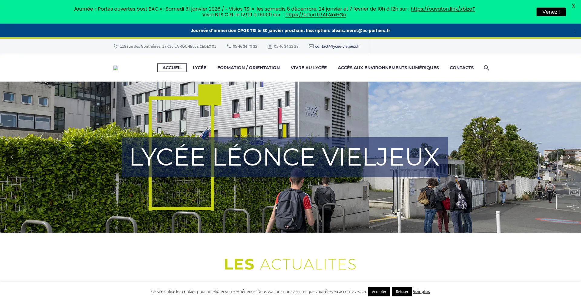 Lycee-vieljeux.fr