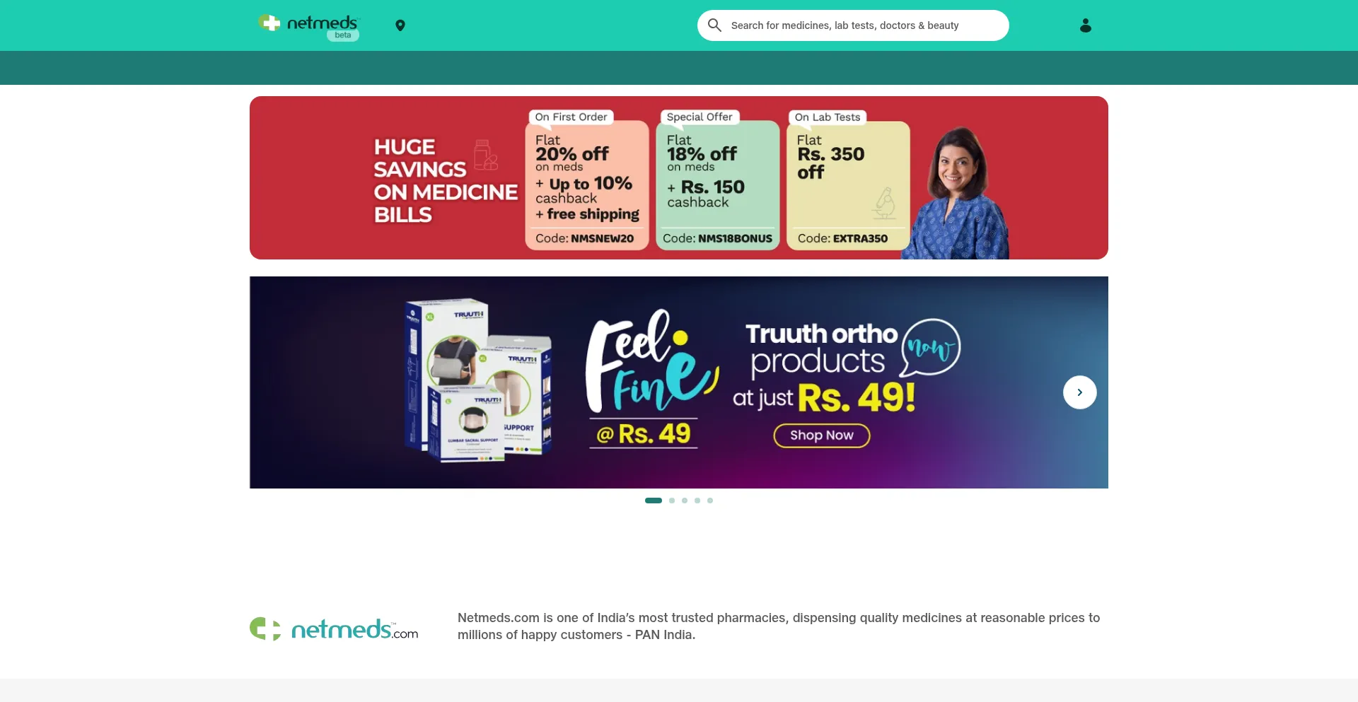 M.netmeds.com 安全可靠吗？