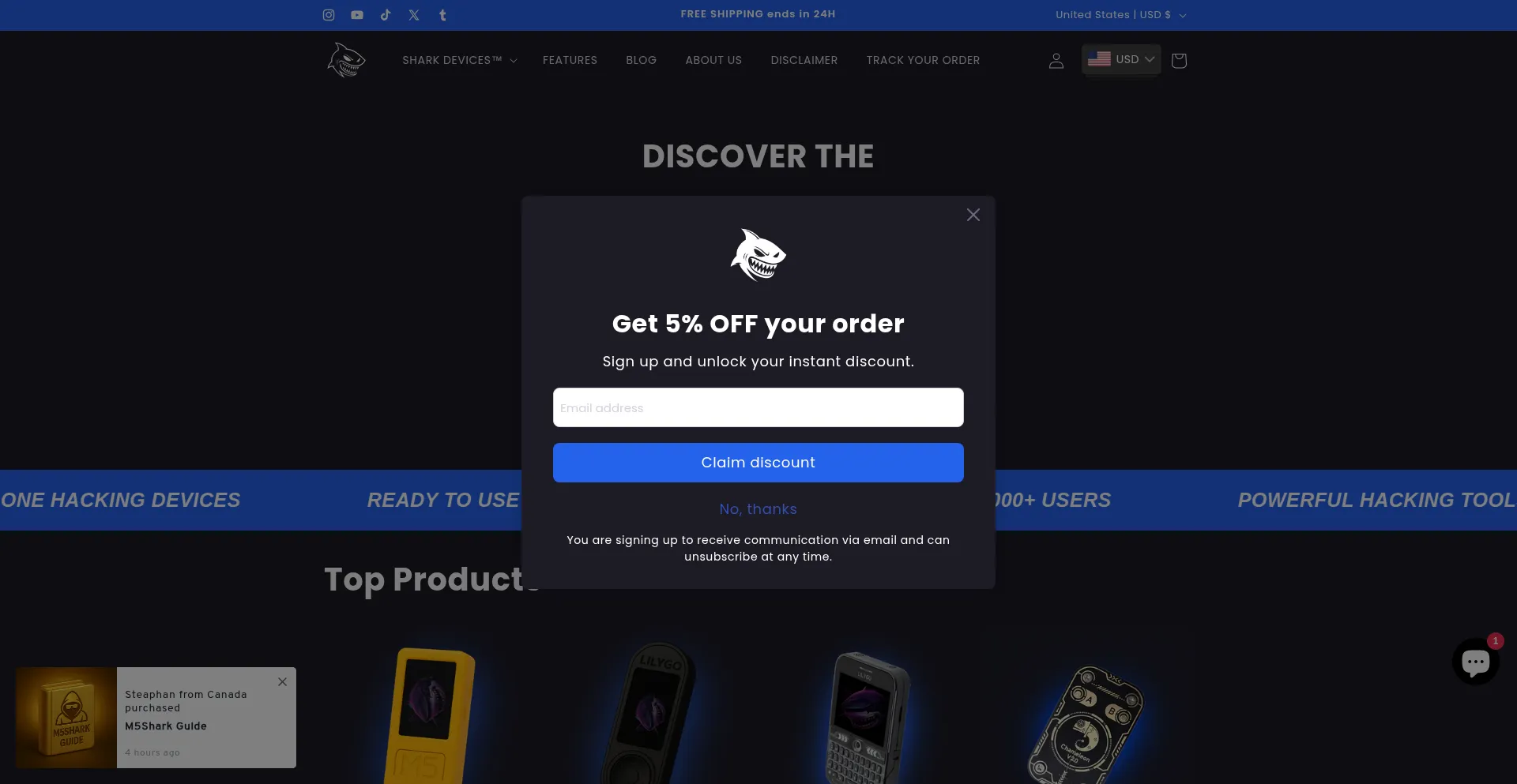 M5shark.com 安全可靠吗？