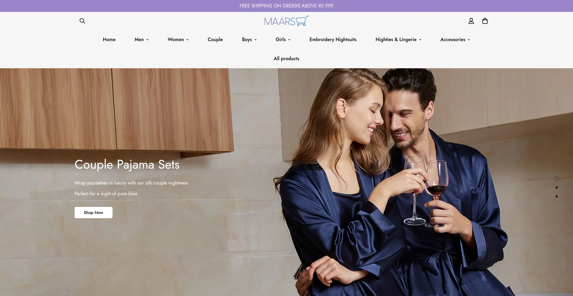 Maarss.com Screenshot