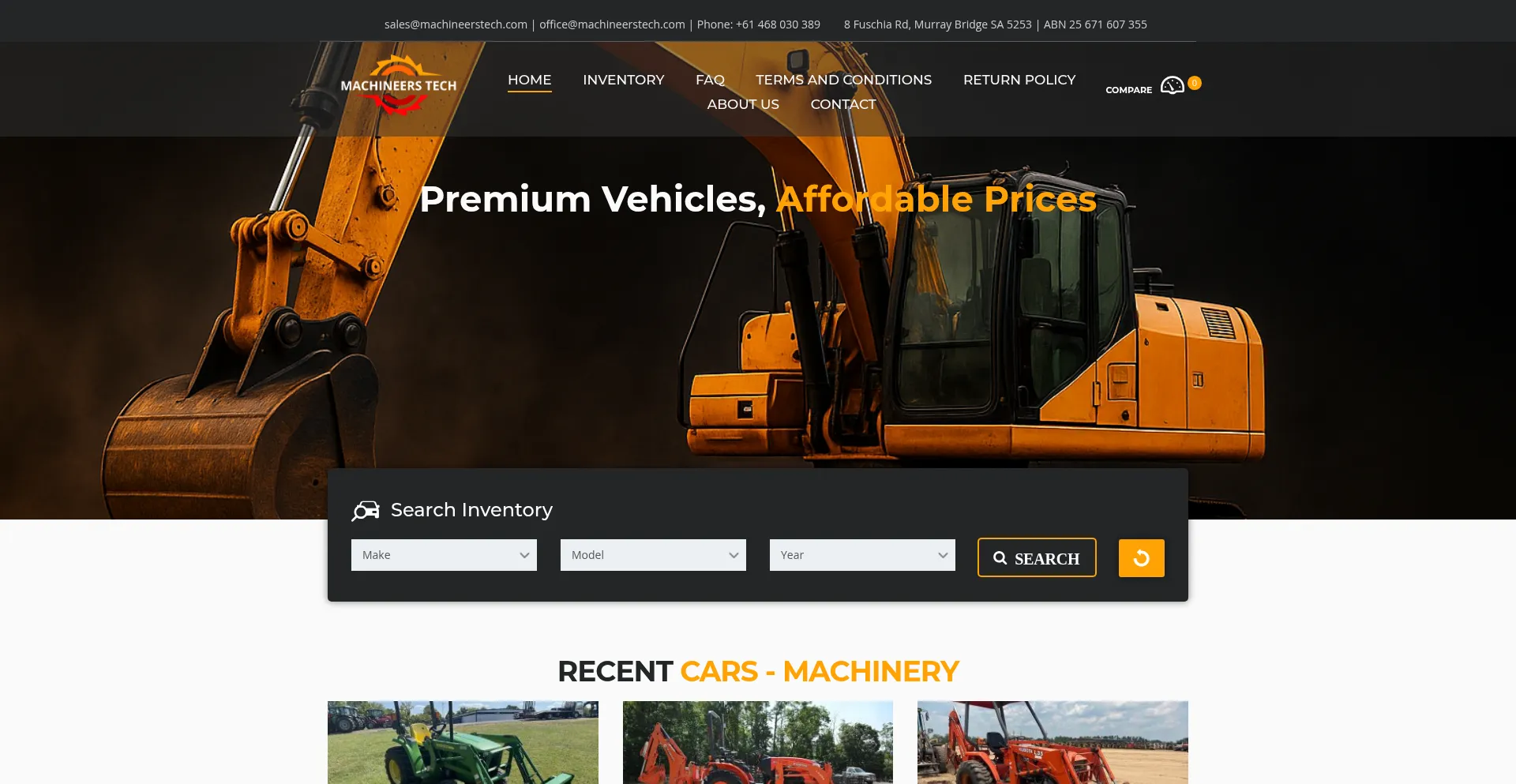 Machineerstech.com Screenshot