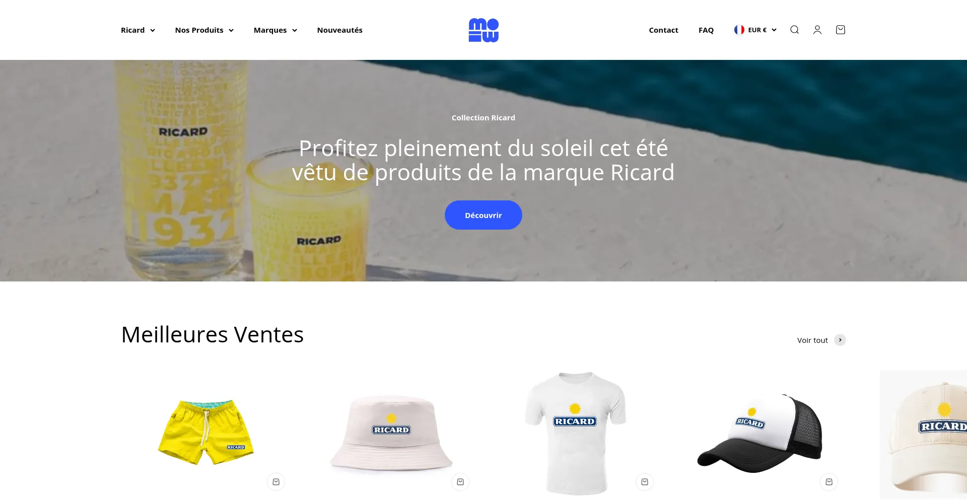Website screenshot of Mademarseille.fr