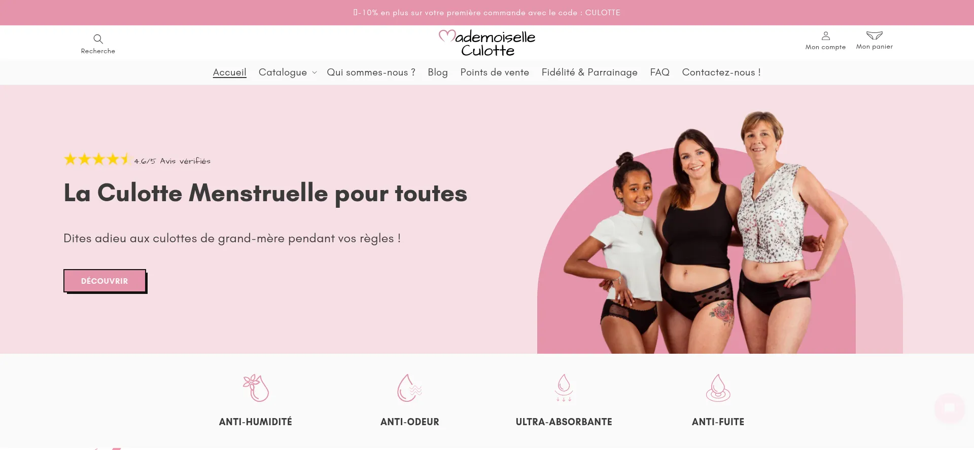 Mademoiselleculotte.com