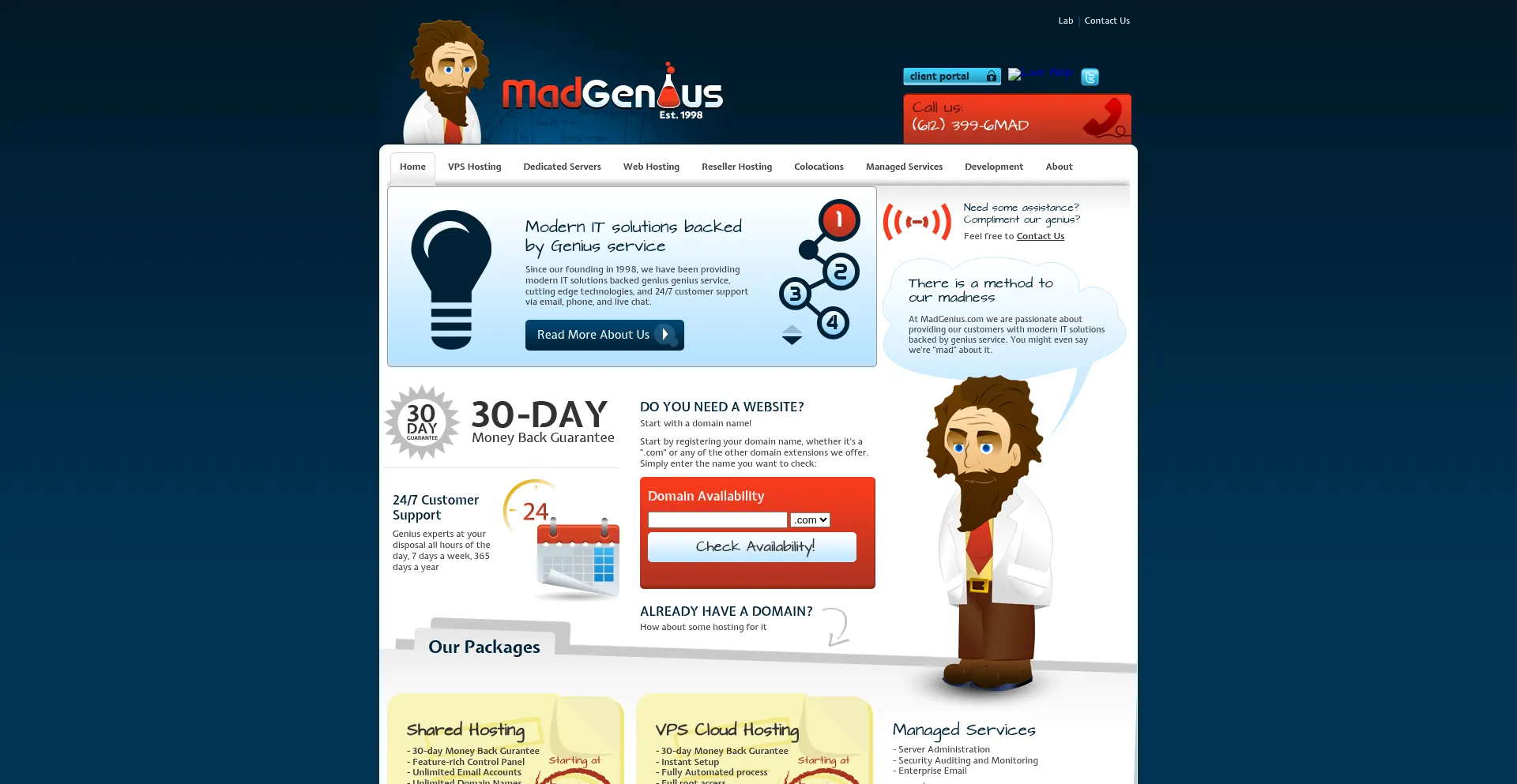 Madgenius.com Screenshot