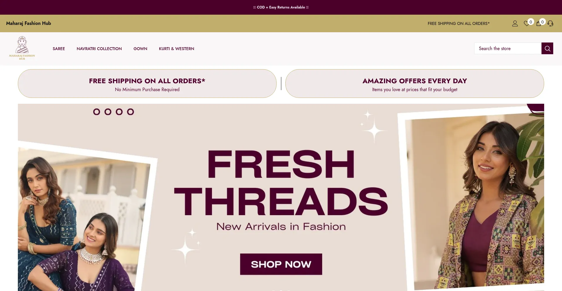 Maharajfashionhub.com 安全可靠吗？